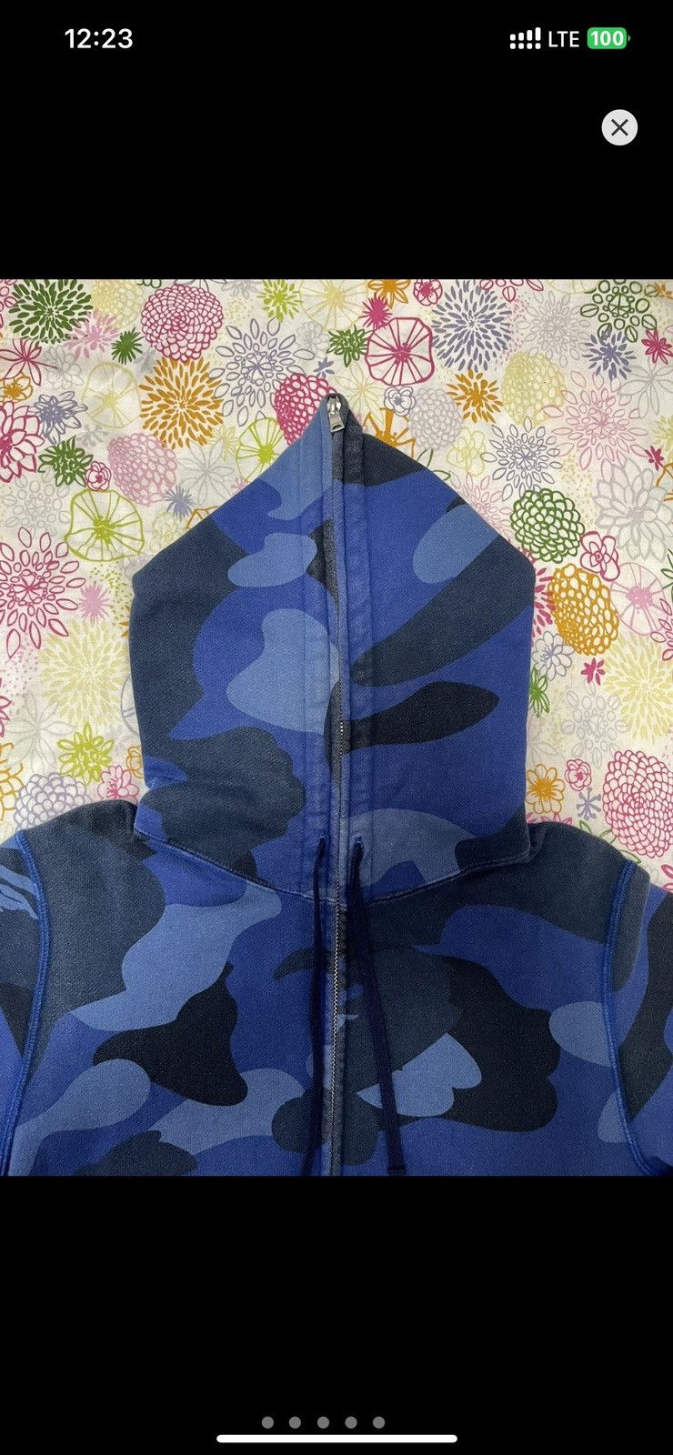 Bape Bape OG Giant Blue Camo Full Zip Hoodie Size US S / EU 44-46 / 1 - 6 Thumbnail