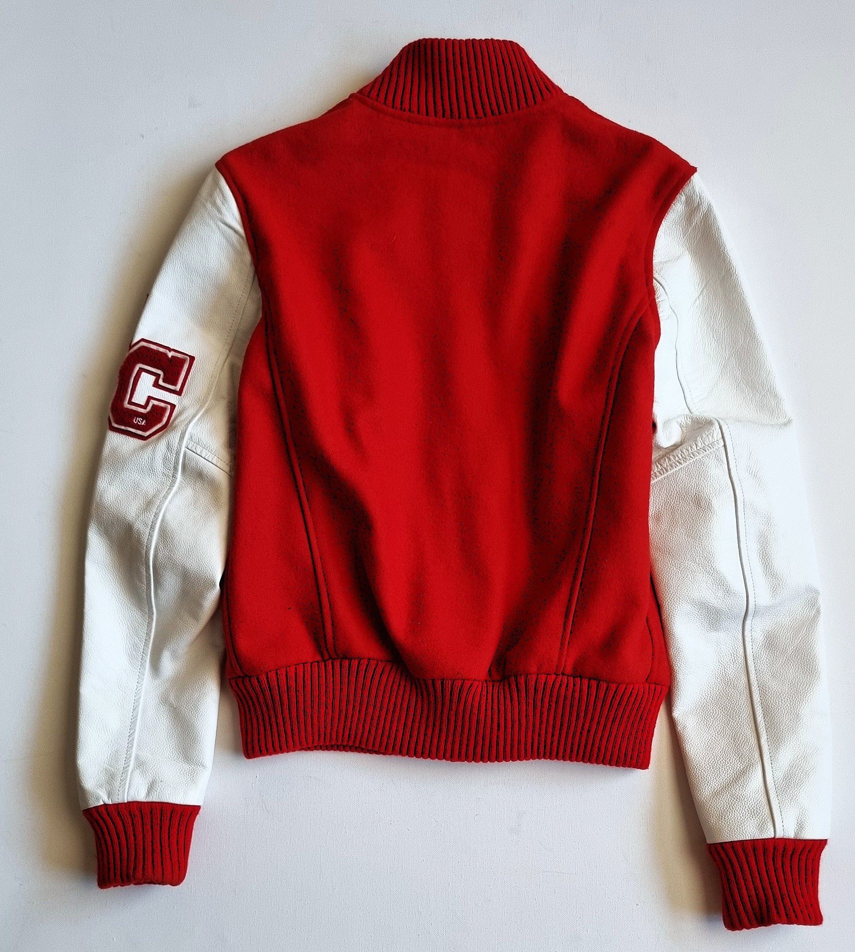 Other American College USA Teddy Varsity Jacket Size US M / EU 48-50 / 2 - 2 Thumbnail