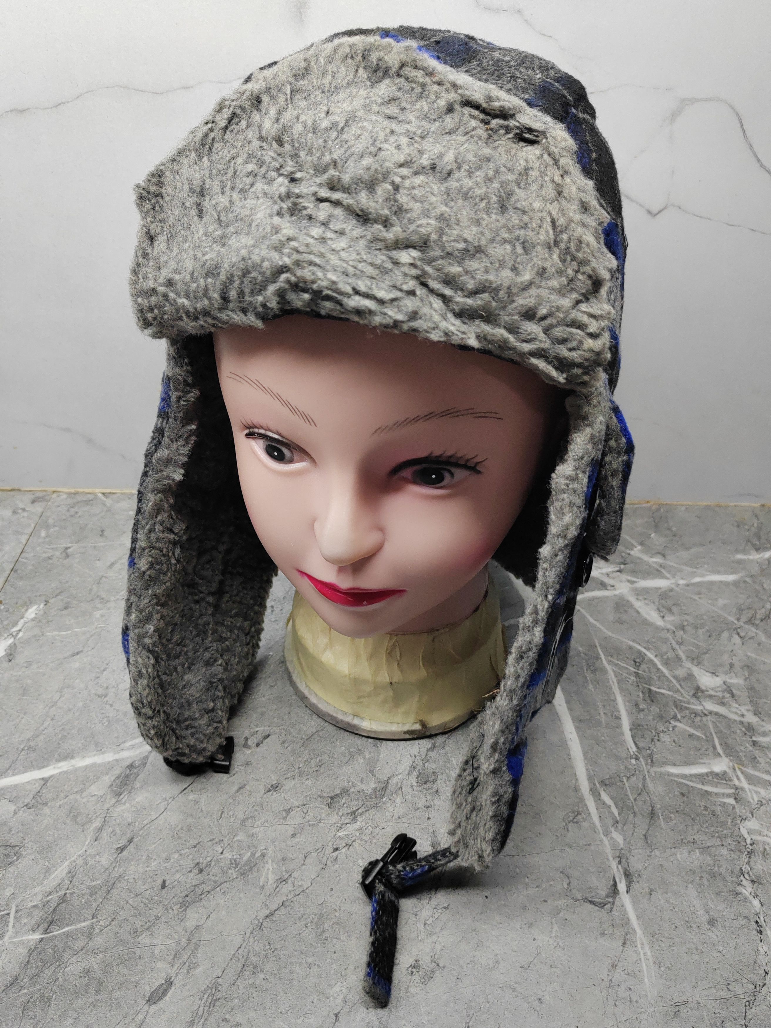 If Six Was Nine Vintage Y2k Neff Ushanka Fur Earflap Cap Hat Size ONE SIZE - 1 Thumbnail