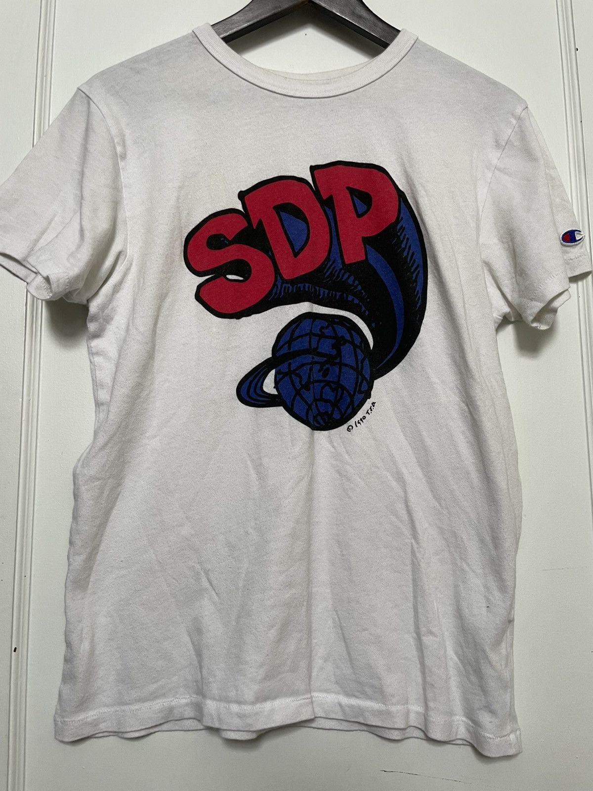 Champion × Rap Tees Scha Dara Parr SDP rap tee 1990 vintage Size US L / EU 52-54 / 3 - 2 Thumbnail
