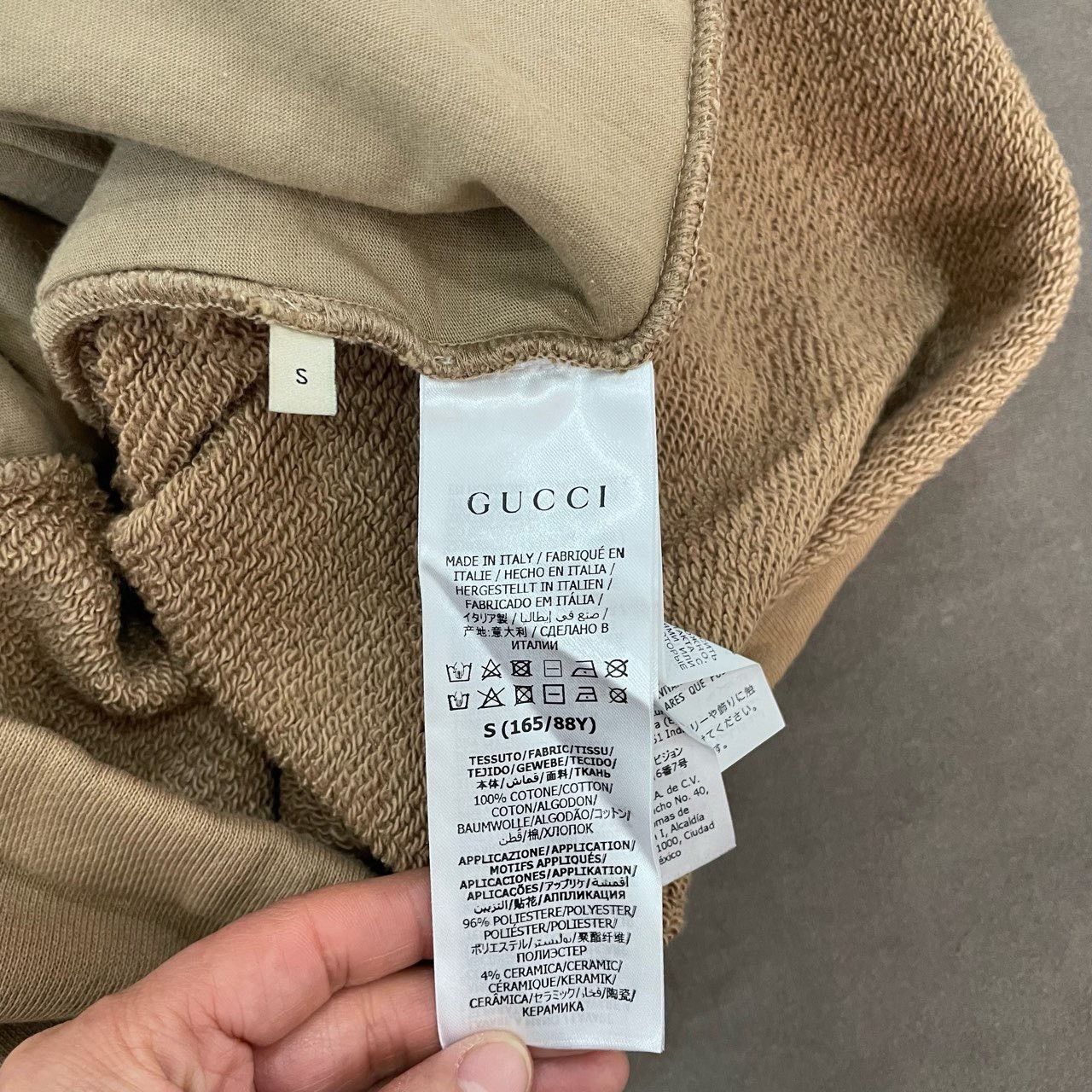 Gucci Gucci Khaki new half-zipper sweatshirt 2501-Nextarrow Size US S / EU 44-46 / 1 - 6 Thumbnail