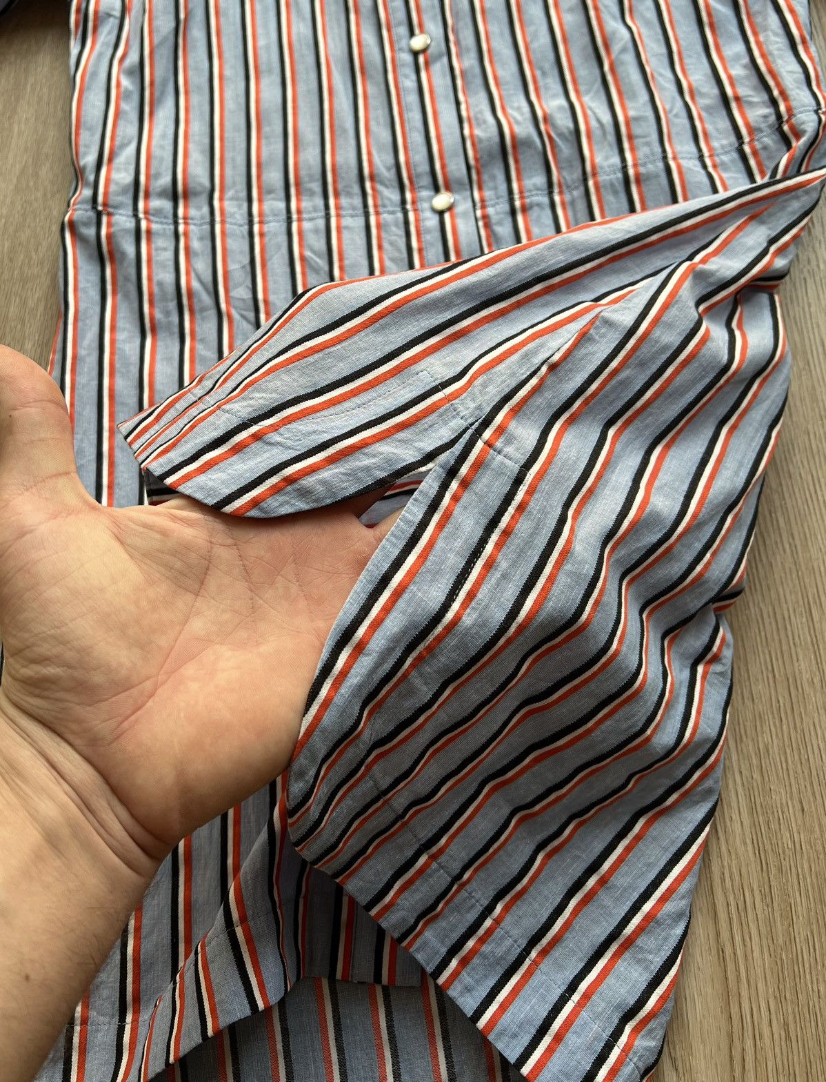 Love Moschino × Moschino Love Moschino Striped Button Up Dress Size M / US 6-8 / IT 42-44 - 9 Thumbnail