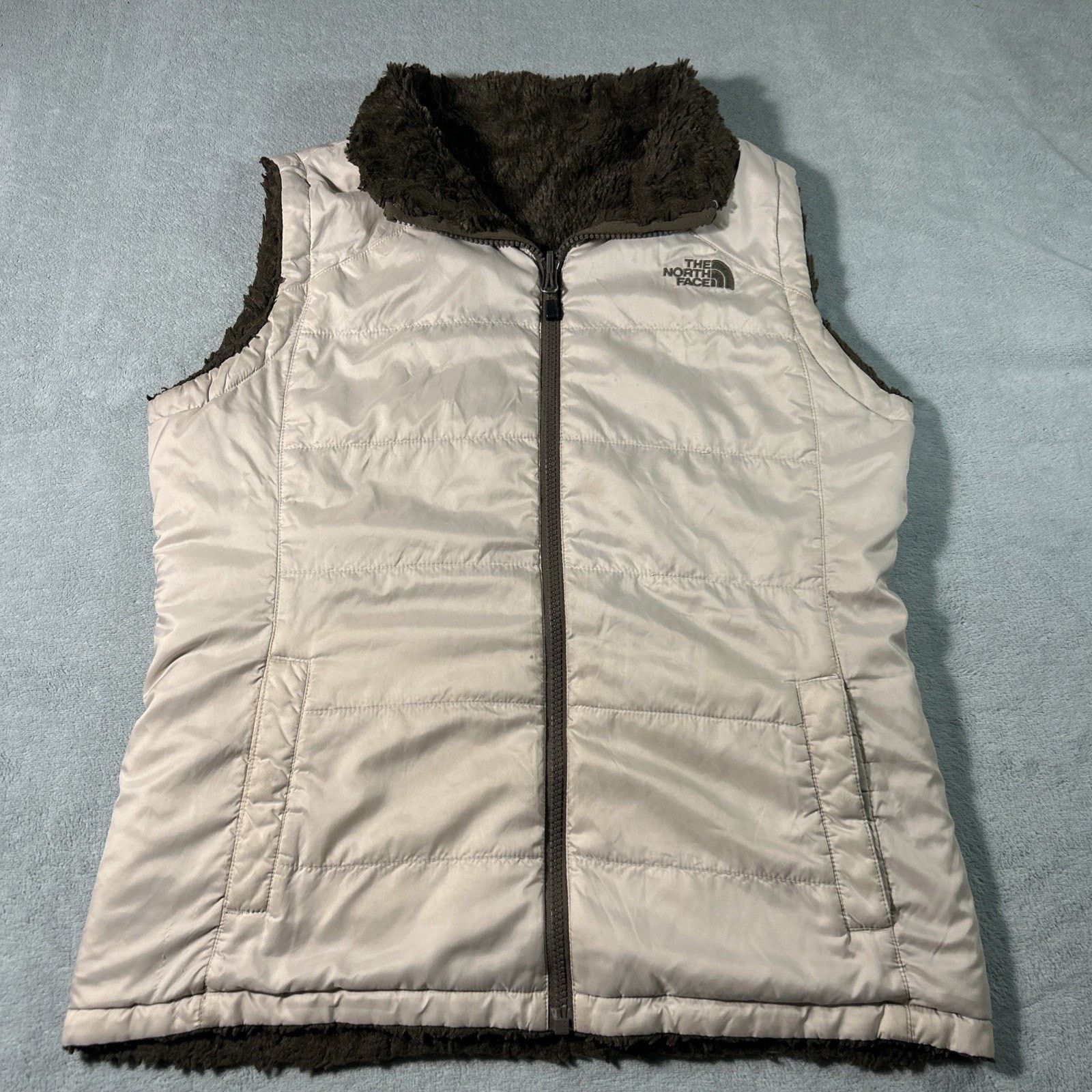 The North Face The North Face Sherpa Nylon Vest Womens Small Reversible Size S / US 4 / IT 40 - 1 Thumbnail