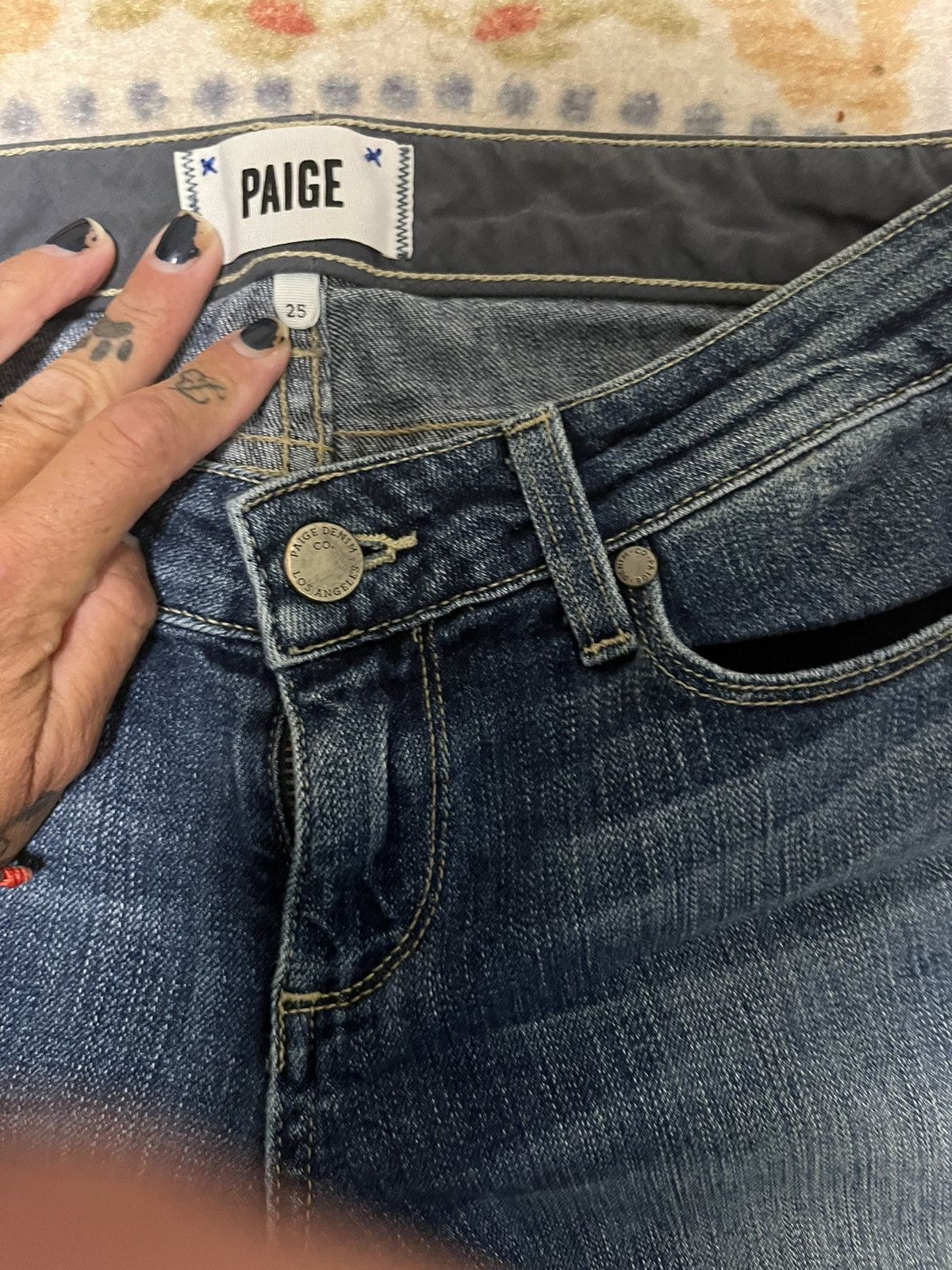 Paige New Paige Women Jean Size 25" / US 0 / IT 36 - 2 Thumbnail