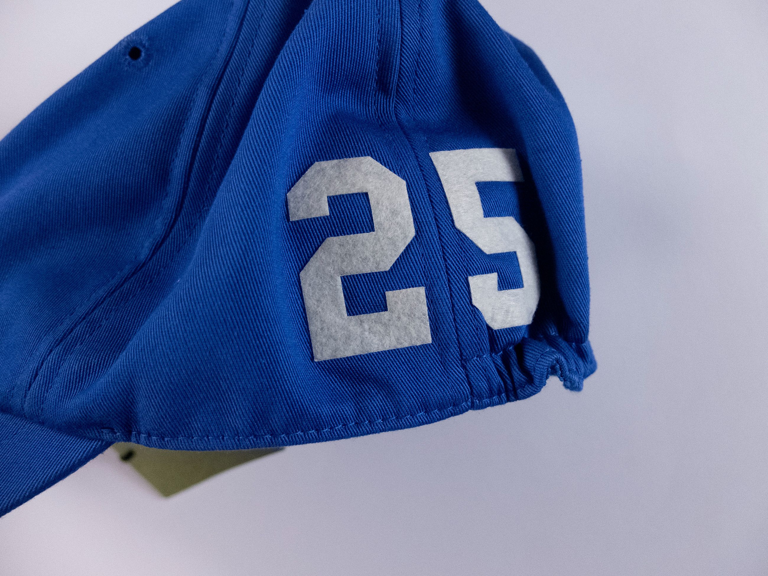 Gucci GUCCI 25 blue monogram dad cotton baseball cap Medium Size ONE SIZE - 10 Thumbnail