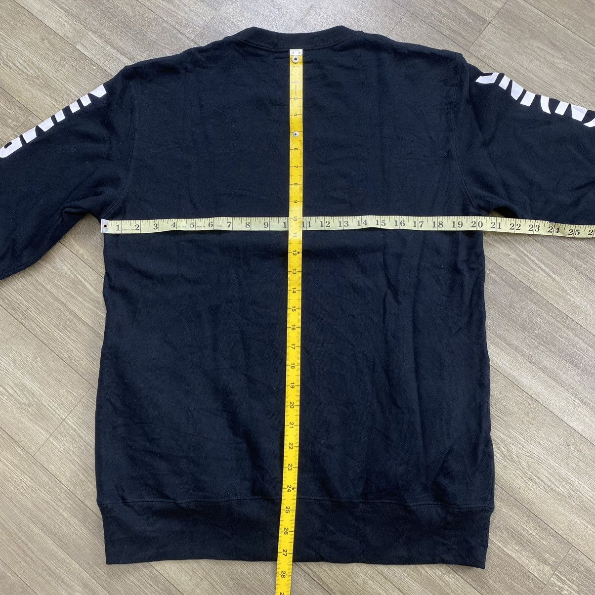 Number (N)ine 2000s Number (N)ine Denim Spell Out Logo Pocket Sweatshirt Size US M / EU 48-50 / 2 - 17 Thumbnail