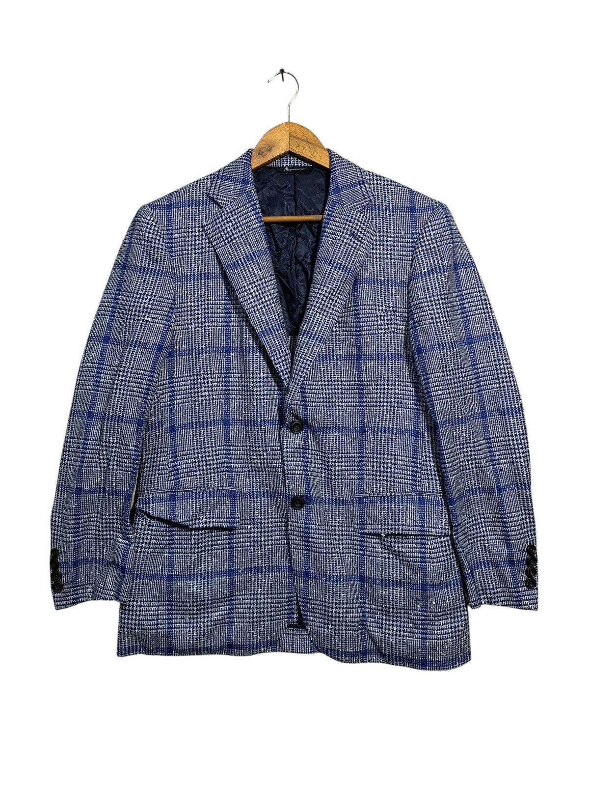 Aquascutum 🔥VTG AQUASCUTUM GINGHAM CHECKERED JACKETS Size US M / EU 48-50 / 2 - 1 Thumbnail