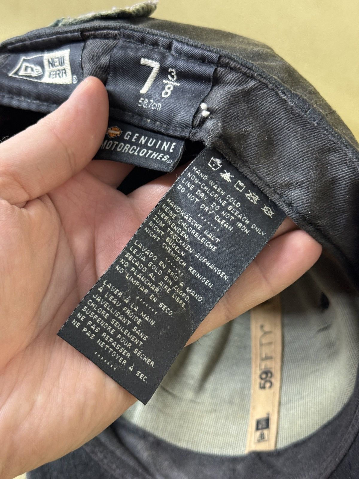 Harley Davidson Vintage Harley Davidson New Era Waxed Snap Back Cap Size ONE SIZE - 15 Thumbnail