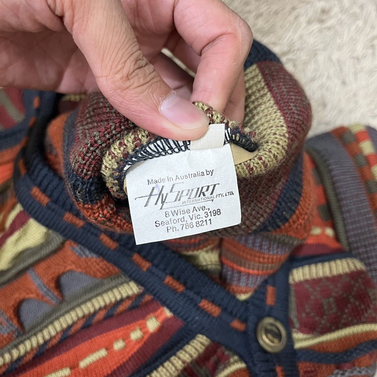 Coogi 90's Emaroo Australia Cardigan Knitted Sweater Size US L / EU 52-54 / 3 - 12 Thumbnail