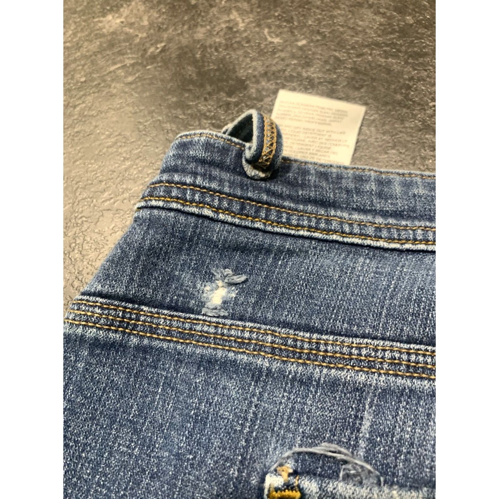 Levi's Levi's 580 Women's Bootcut Jeans 22W Dark Wash Stretch Cotton Spandex Plus Size Blue Retro Size 40" / US 18 - 4 Thumbnail