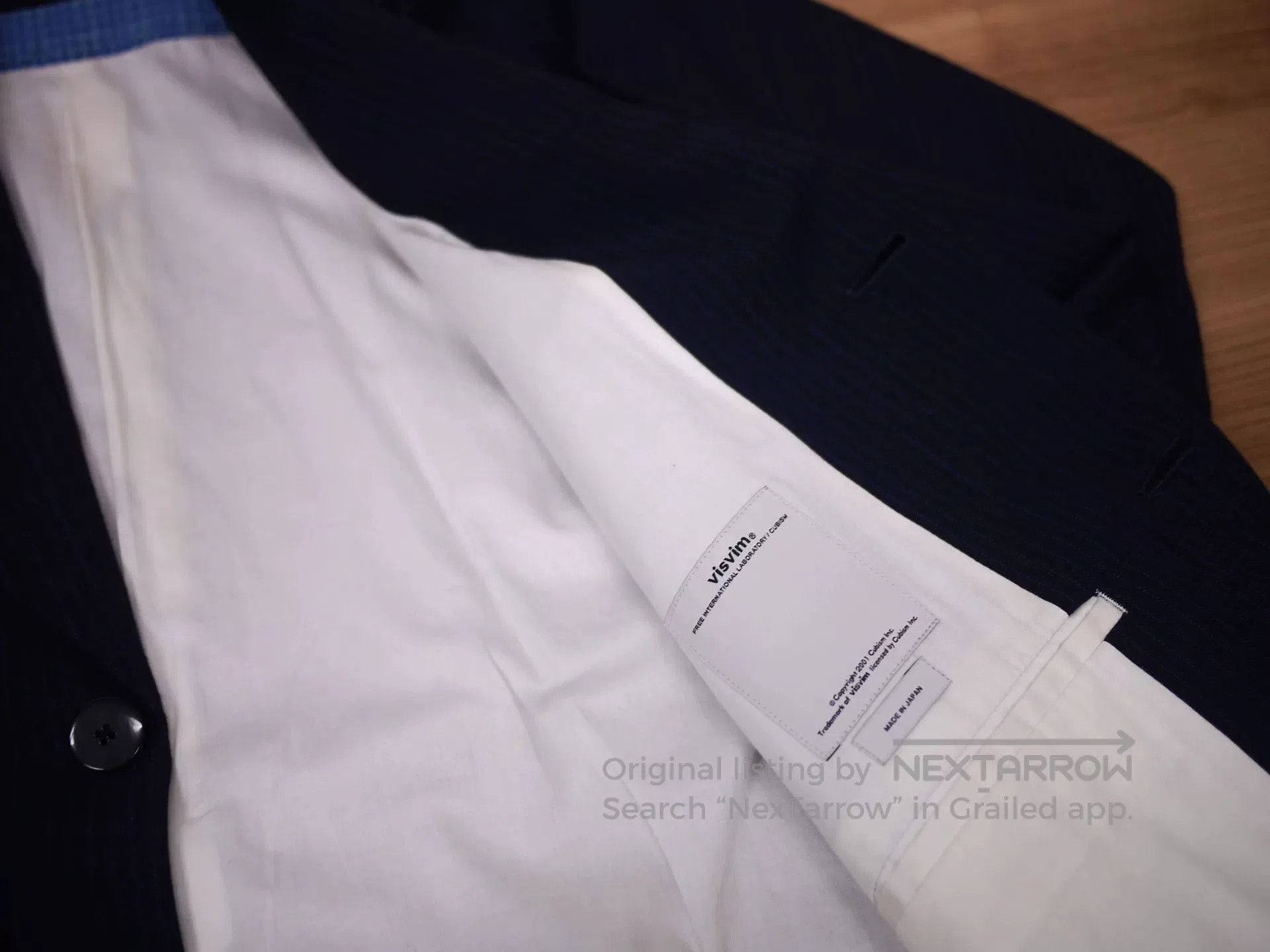 Visvim visvim new hope jacket in navy blue. Size US S / EU 44-46 / 1 - 7 Thumbnail