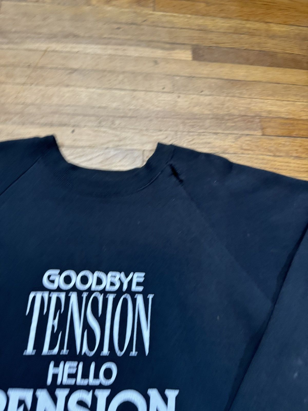 Vintage Vintage Goodbye Tension Hello Pension Sweatshirt Size US XXL / EU 58 / 5 - 6 Thumbnail