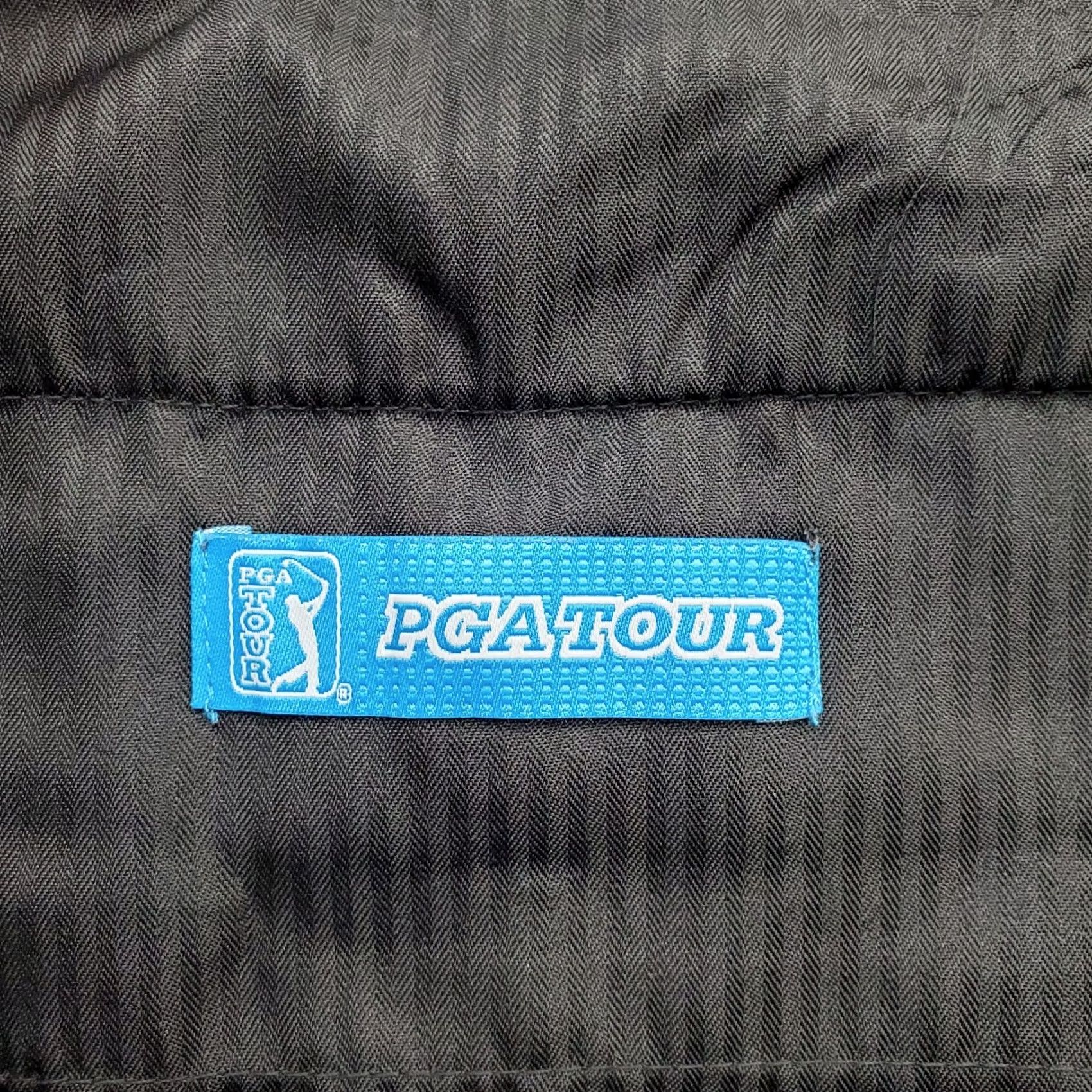 PGA Tour PGA TOUR Chino Shorts Mens 40 Black Pleated Stretch Performance Regular Outdoor Shirt? Size US 40 / EU 56 - 7 Thumbnail