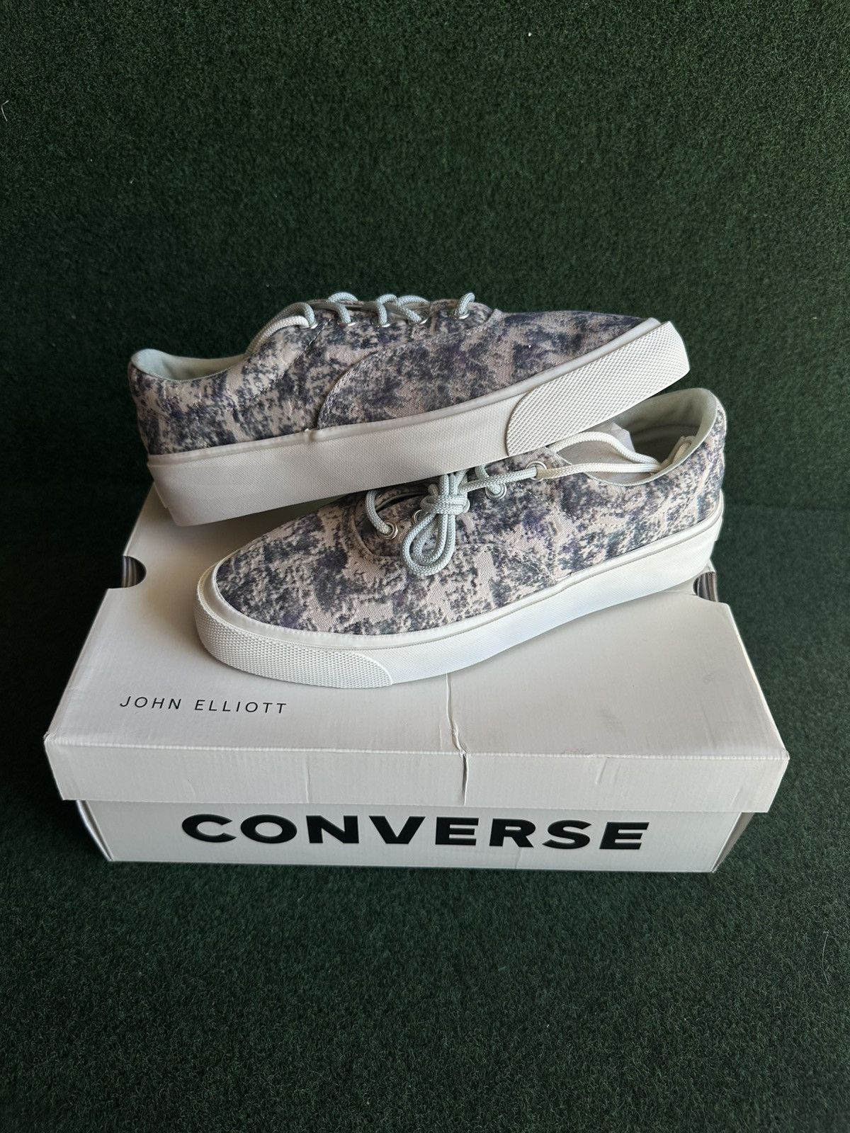 Converse Converse x John Elliott Skid Grip Ox Oak Green Skidgrip Size US 10.5 / EU 43-44 - 1 Thumbnail