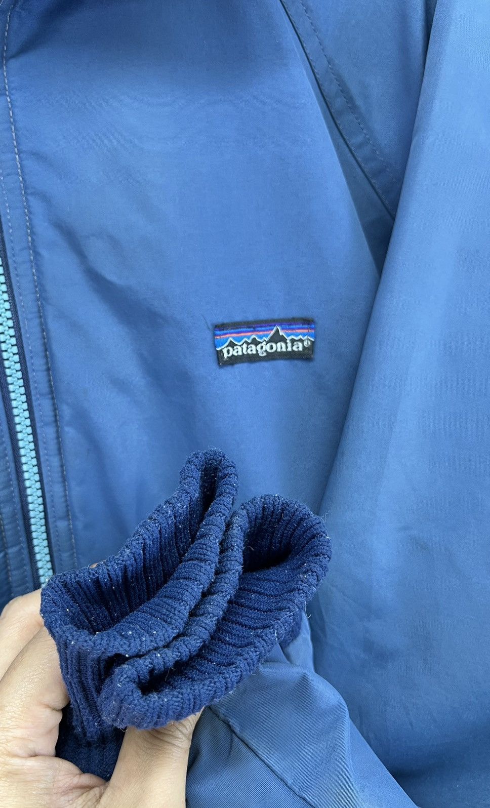 Patagonia Vintage Patagonia Trashed Varsity Bomber Style Jacket Size US L / EU 52-54 / 3 - 10 Thumbnail