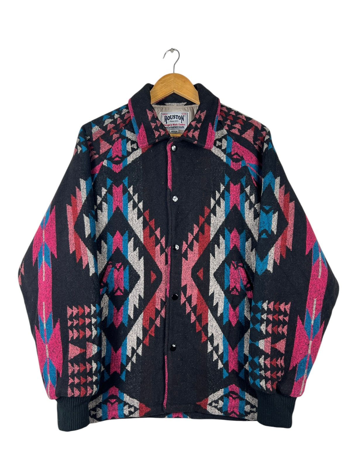 Japanese Brand Vintage Houston Union Made Navajo Aztec Native Motive Jacket Size US M / EU 48-50 / 2 - 4 Thumbnail
