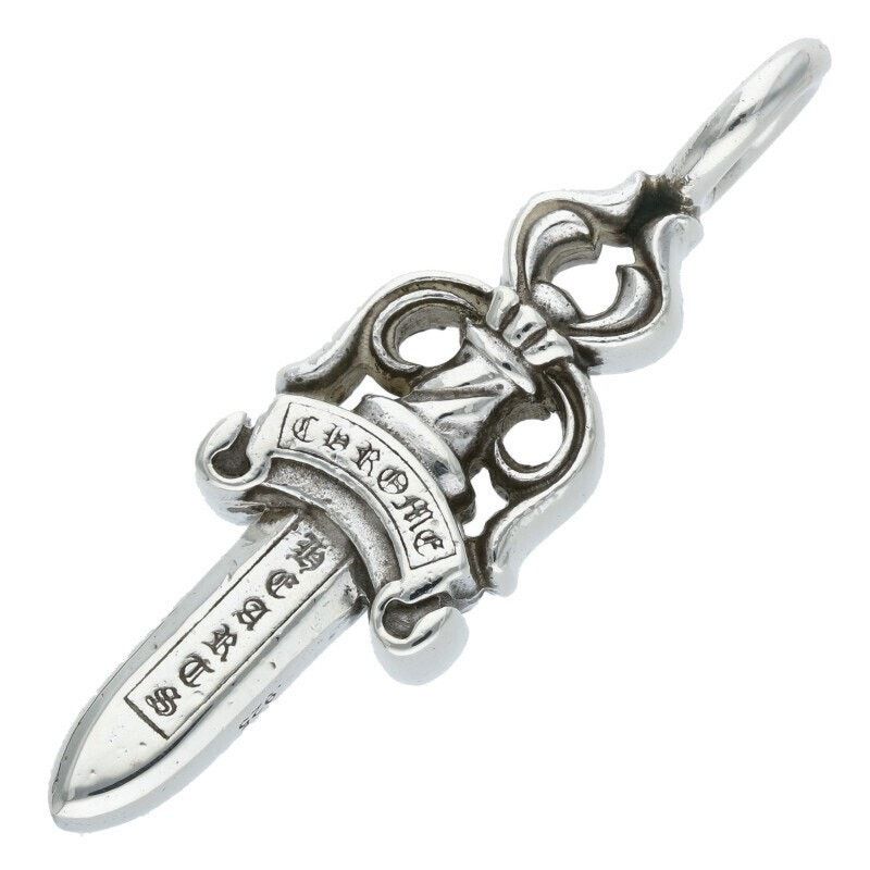 Chrome Hearts CH Double Sided Dagger Pendant | Grailed