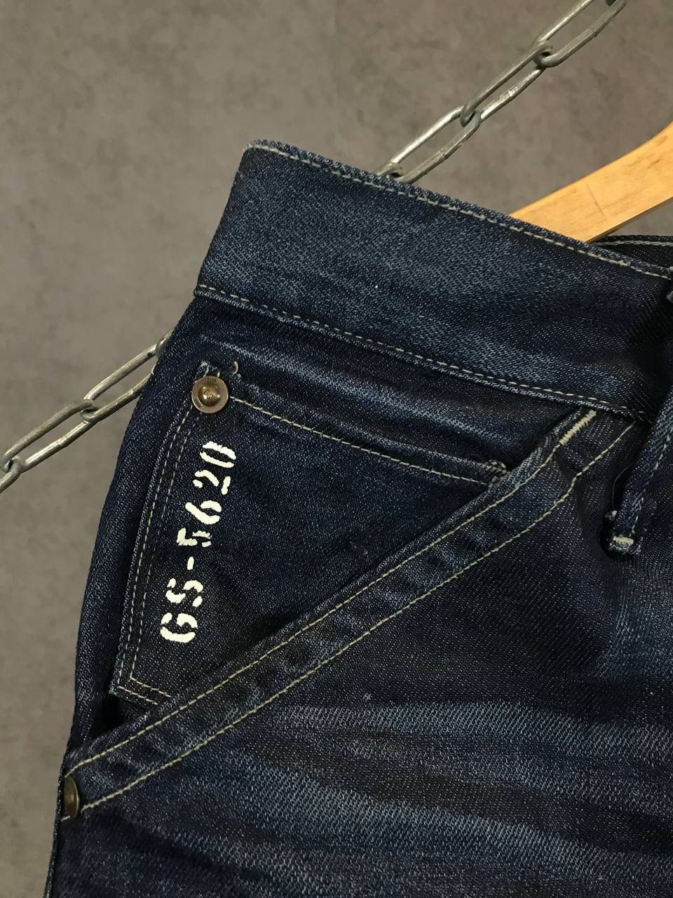 G-Star G Star Raw vintage Y2K biker jeans Size US 31 - 4 Thumbnail