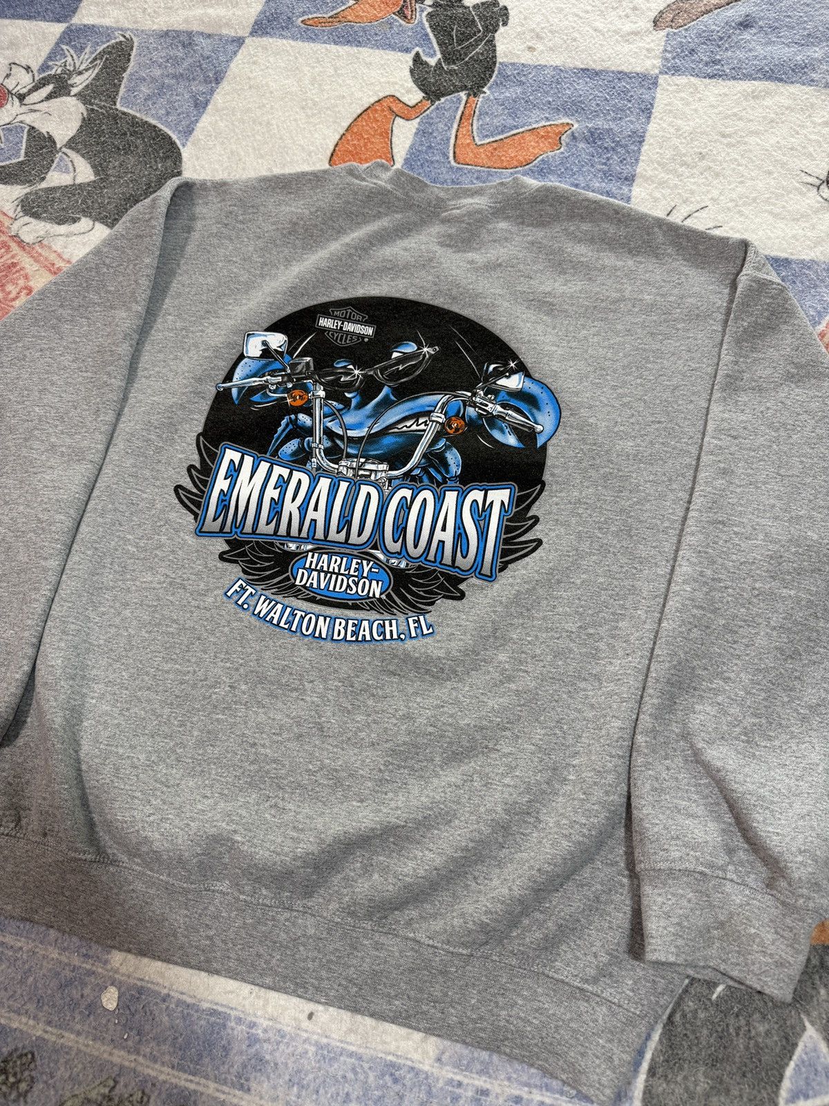 Harley Davidson Harley crewneck sweatshirt Size US XL / EU 56 / 4 - 2 Thumbnail