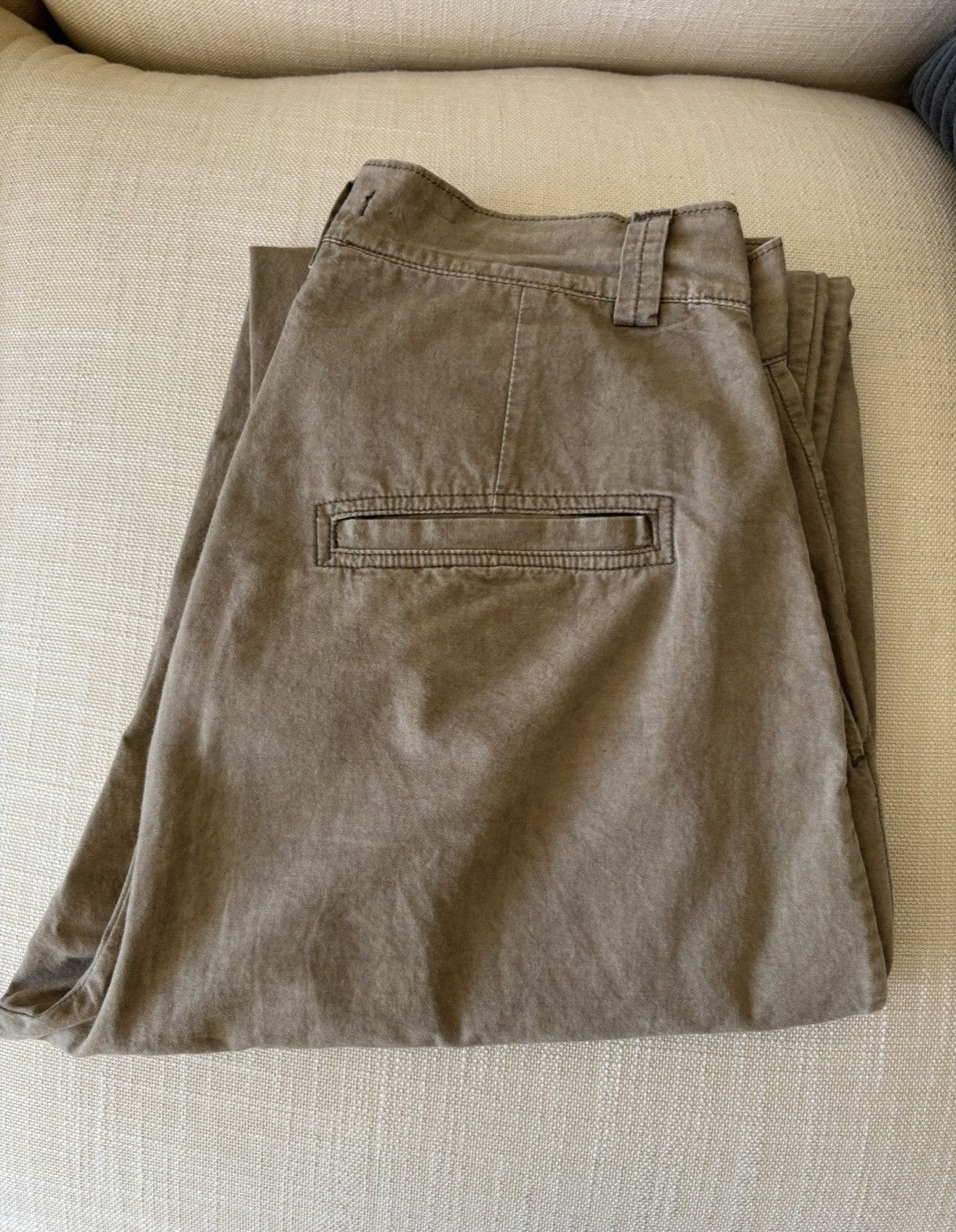 Evan Kinori Single Pleat Pant | Taupe | 28 Size US 28 / EU 44 - 5 Thumbnail