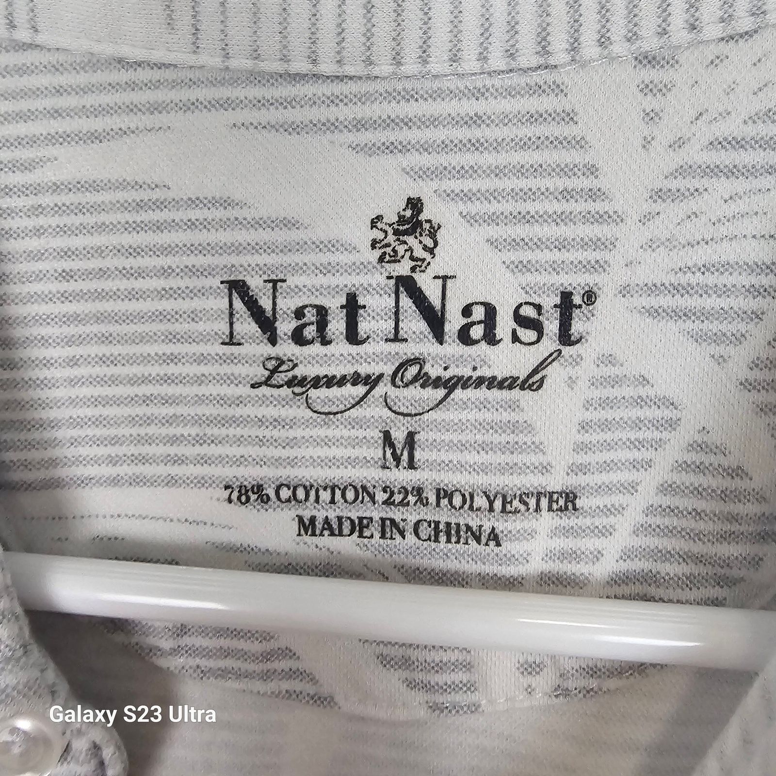 Nat Nast Nat Nast Men Palm Print Polo Shirt M Striped Hawaiian Resort Size US M / EU 48-50 / 2 - 6 Thumbnail