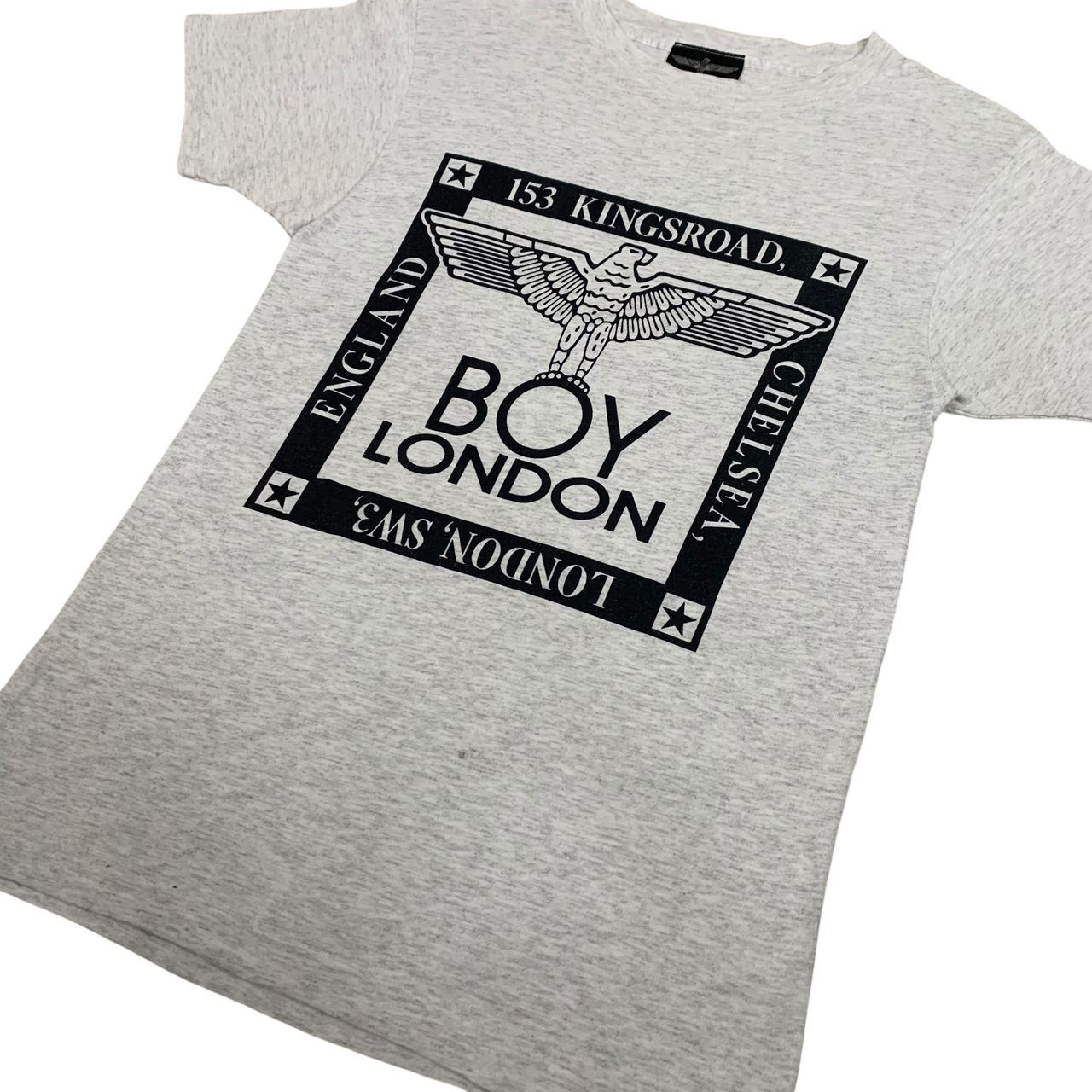 Boy London × Vintage Vintage 90s Boy London King Roads Big Print T-shirt Size US S / EU 44-46 / 1 - 2 Thumbnail