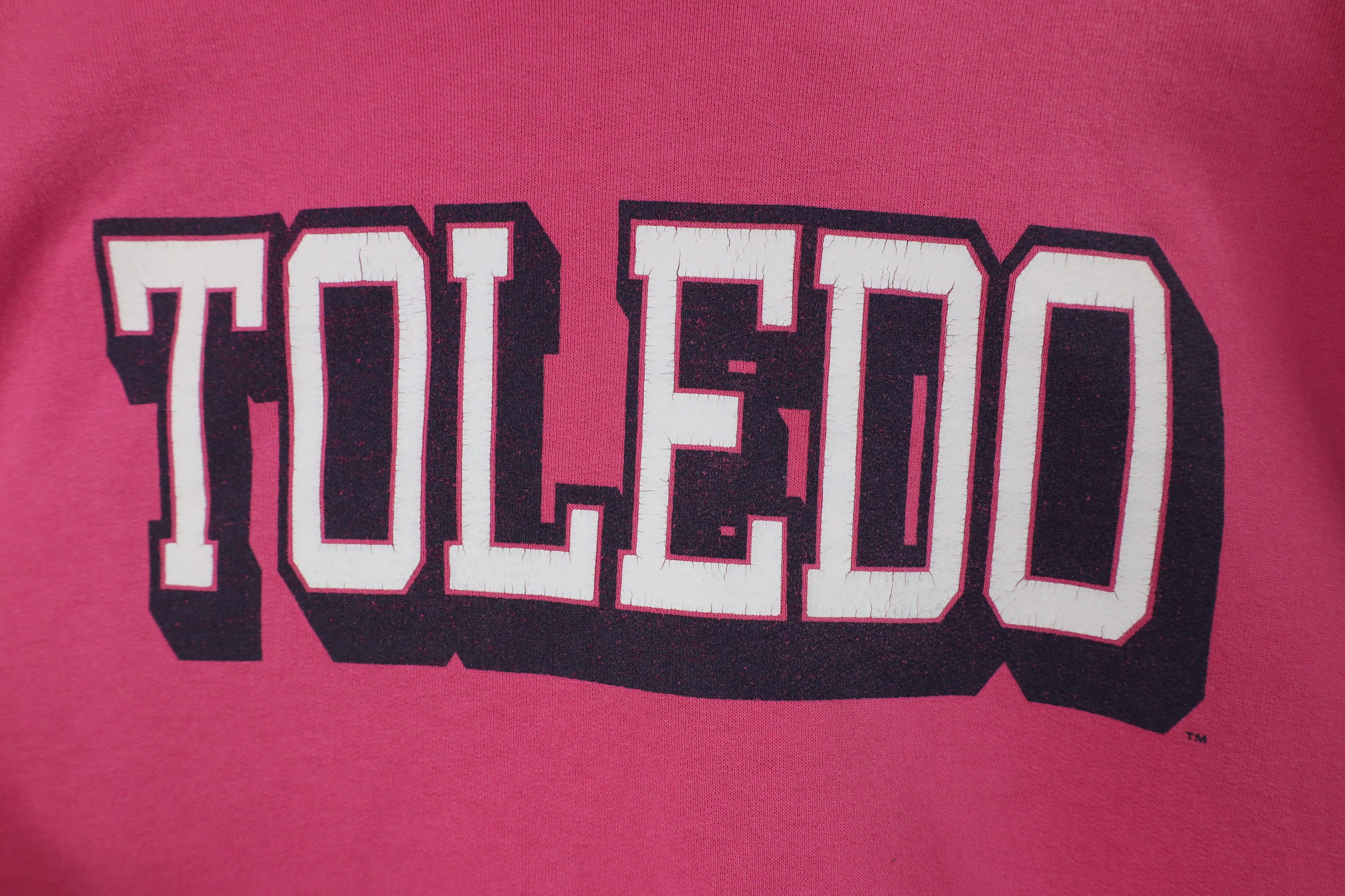 Champion × Vintage Vintage 90s Champion University of Toledo Hoodie Sweatshirt Size M / US 6-8 / IT 42-44 - 7 Thumbnail