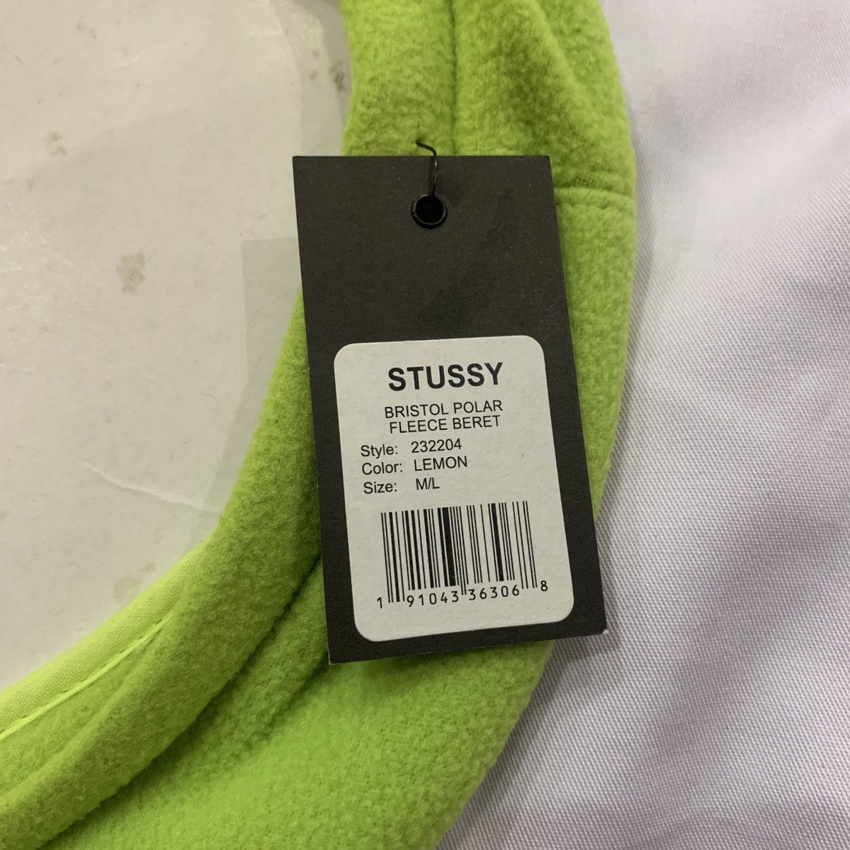Stussy Stussy Bristol Polar Fleece Beret Size ONE SIZE - 5 Thumbnail