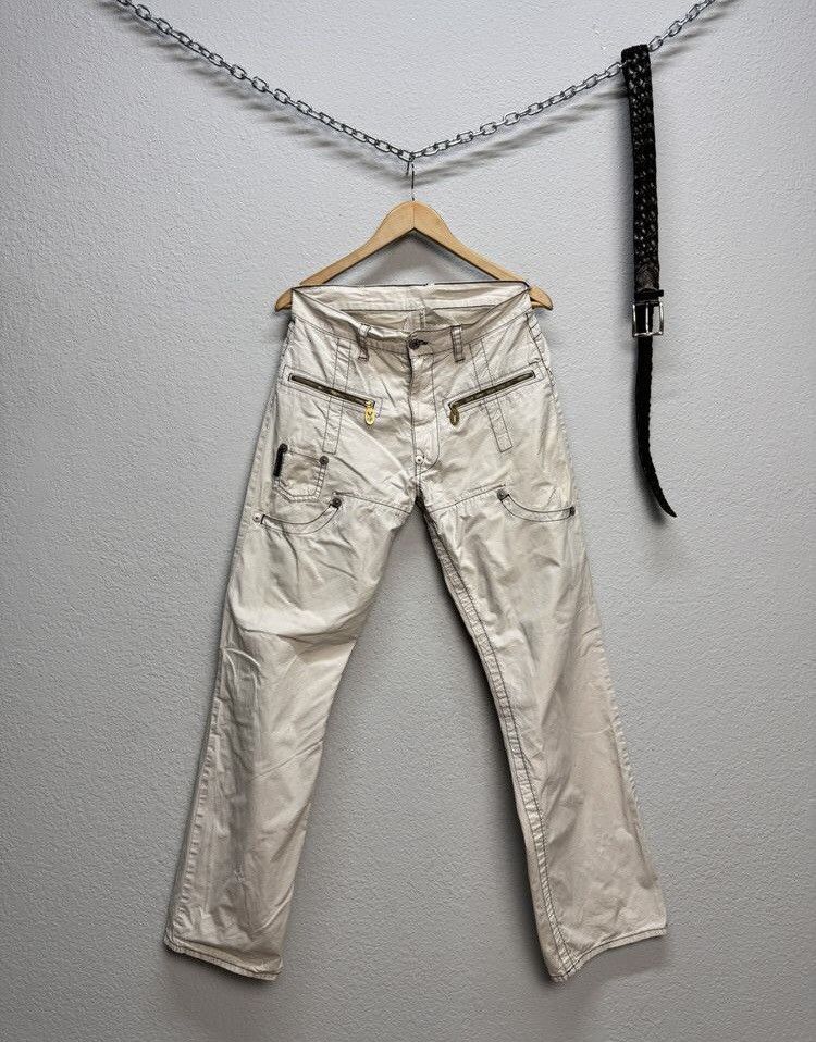 Japanese Brand Michiko Koshino Style G Star Raw Bondage Cargo Pants Vintage Size US 31 - 3 Thumbnail