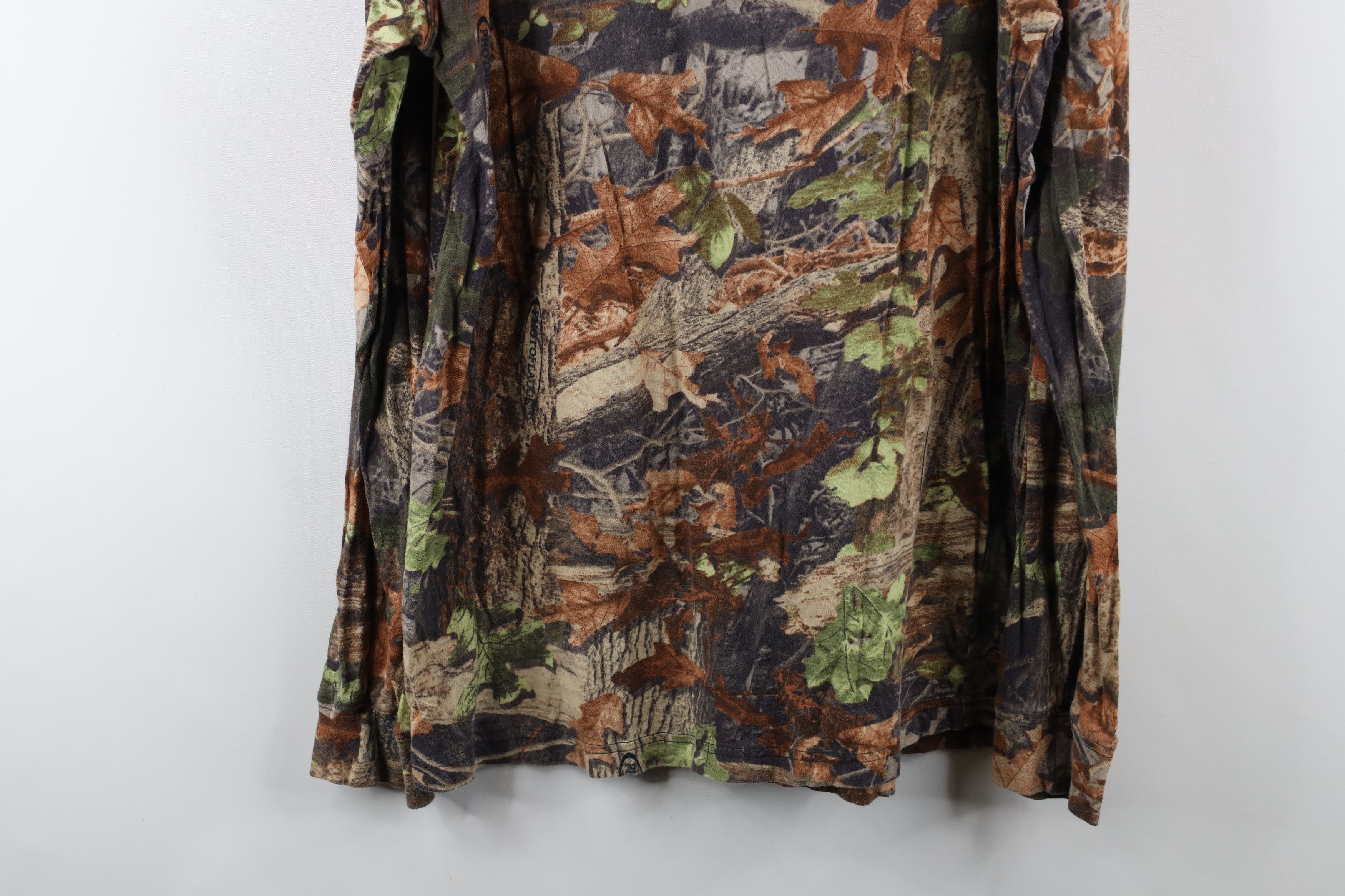 Vintage Vintage 90s Y2K Streetwear Camouflage Long Sleeve T-Shirt Size US M / EU 48-50 / 2 - 13 Thumbnail