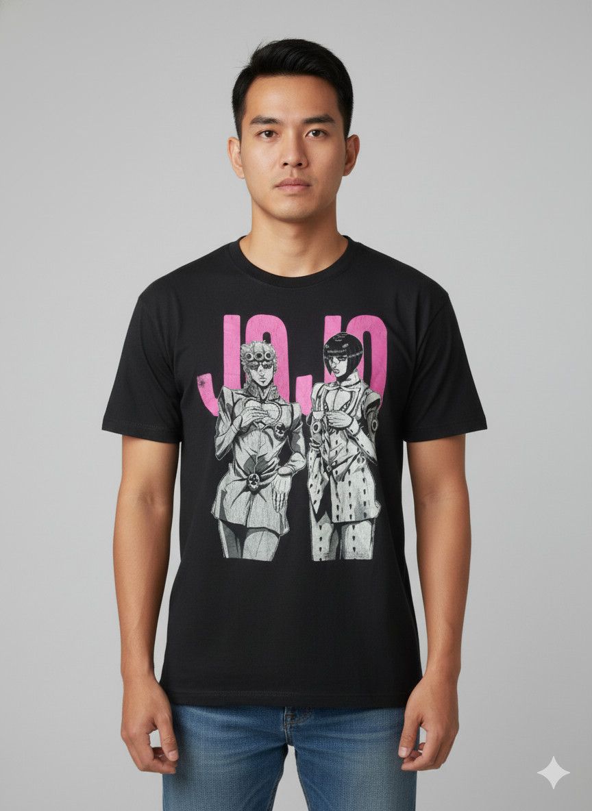 Anime Rare Jojo Bizarre Advanture anime shirt Size US M / EU 48-50 / 2 - 1 Thumbnail
