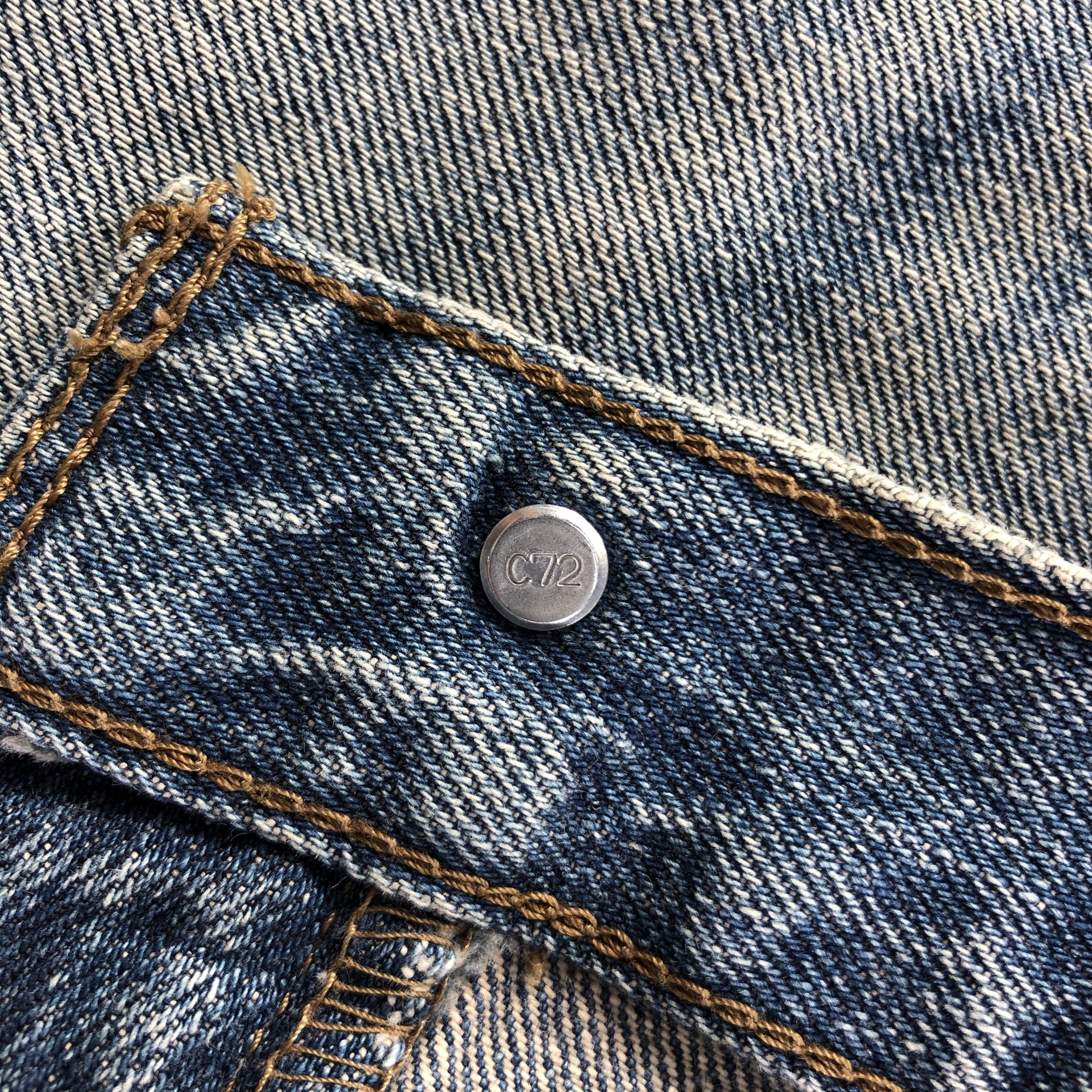 Levi's 90s Vintage Blue Wash Levis 539 Jeans-JM3305 Size US 30 / EU 46 - 10 Thumbnail
