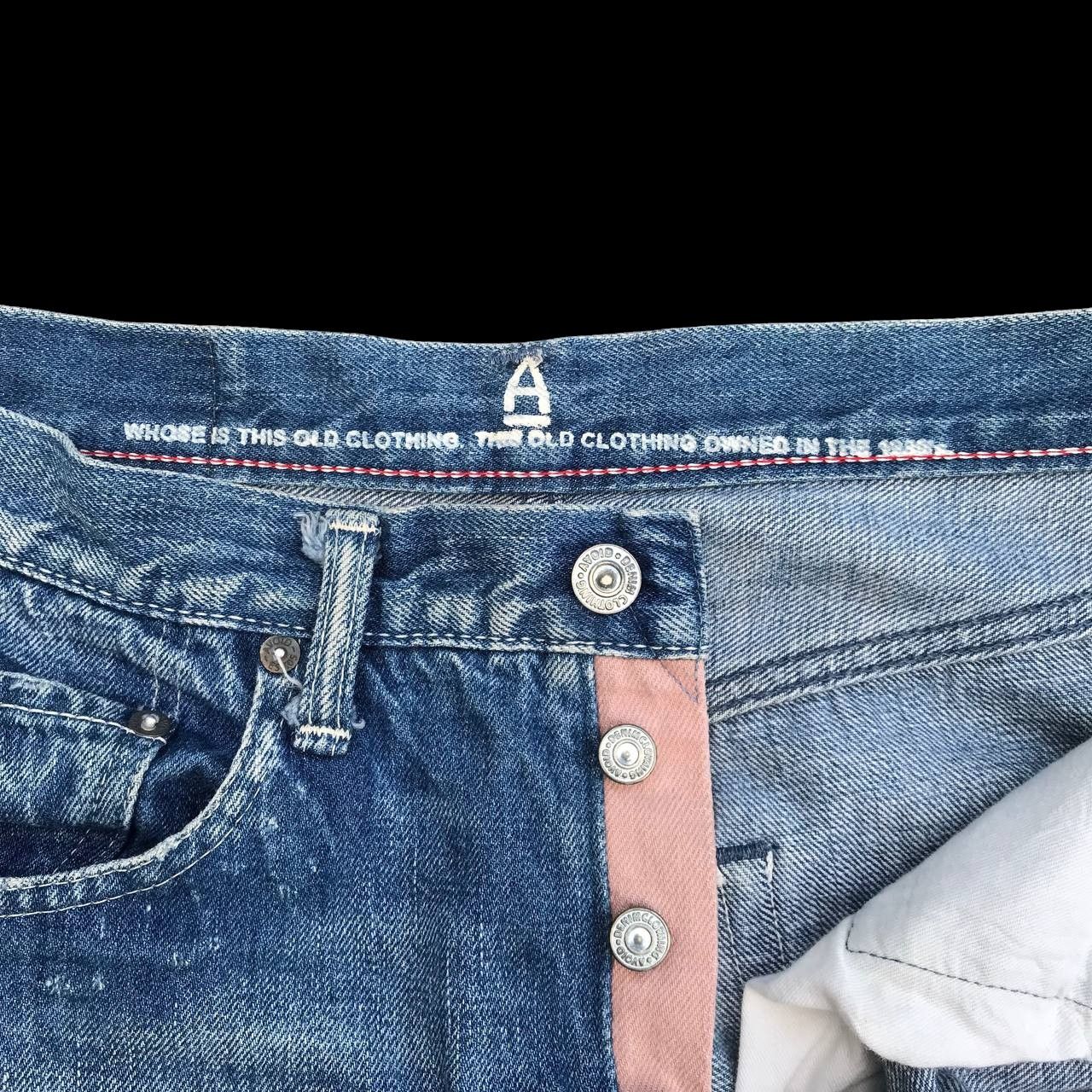 Denime × Japanese Brand × Toyo Enterprises Avoid Japan Selvedged redline Stonewash faded kapital dirty Size US 29 - 4 Thumbnail