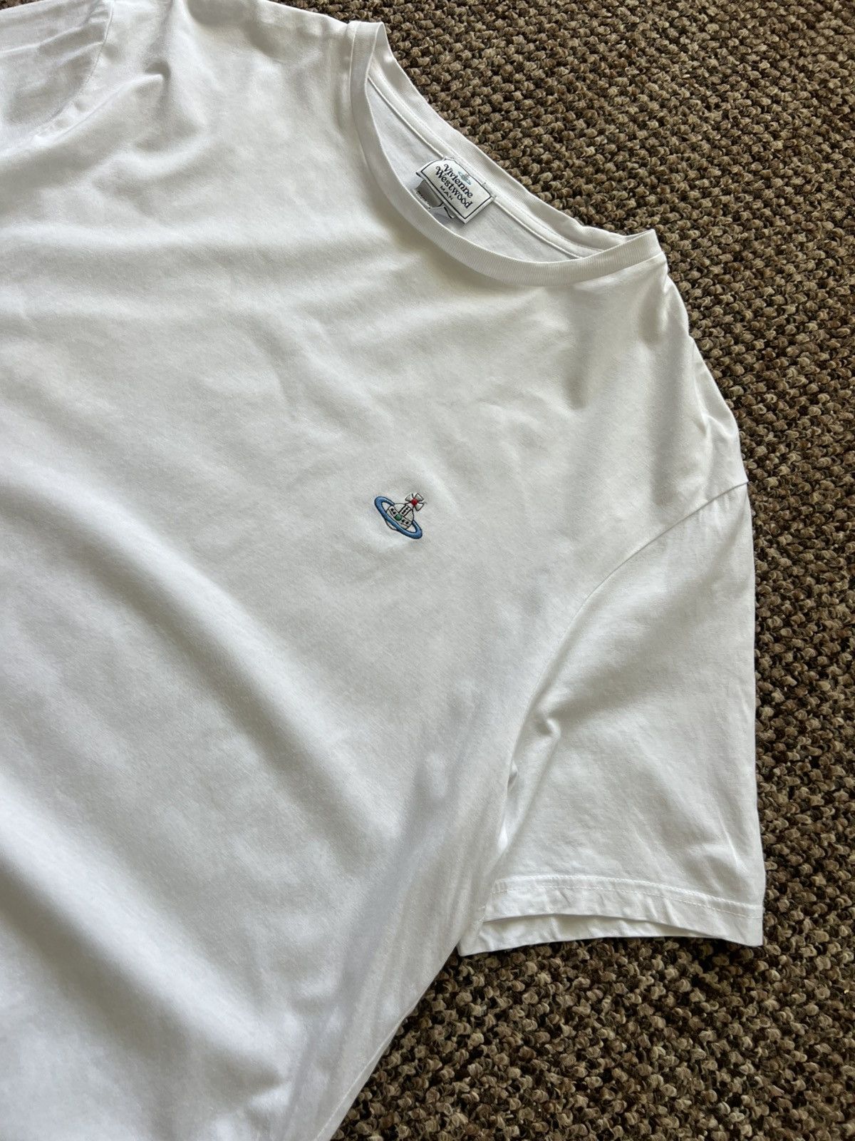 Vivienne Westwood Vintage Vivienne Westwood Y2k logo T-shirt Size US XL / EU 56 / 4 - 5 Thumbnail