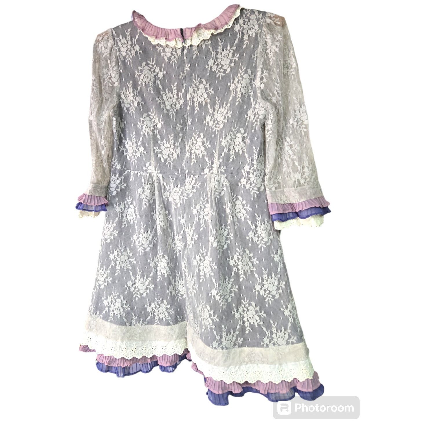 Other Trinity | Lace and Ruffle Baby Doll Dress | Size Medium Size M / US 6-8 / IT 42-44 - 7 Thumbnail