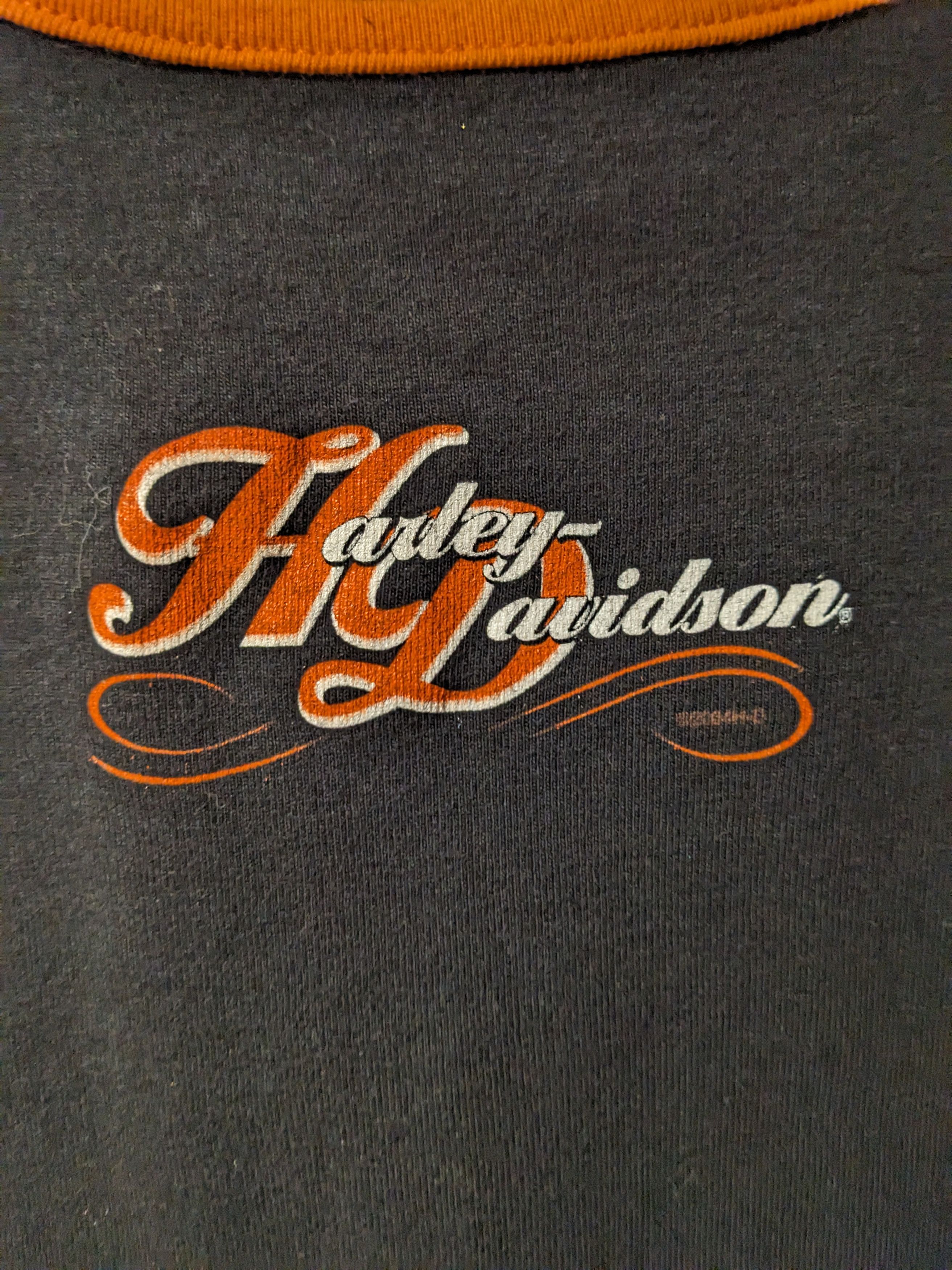 Harley Davidson × Vintage Vintage 2002 Harley Davidson Motorcycle Woman's Tank Top Size L / US 10 / IT 46 - 2 Thumbnail