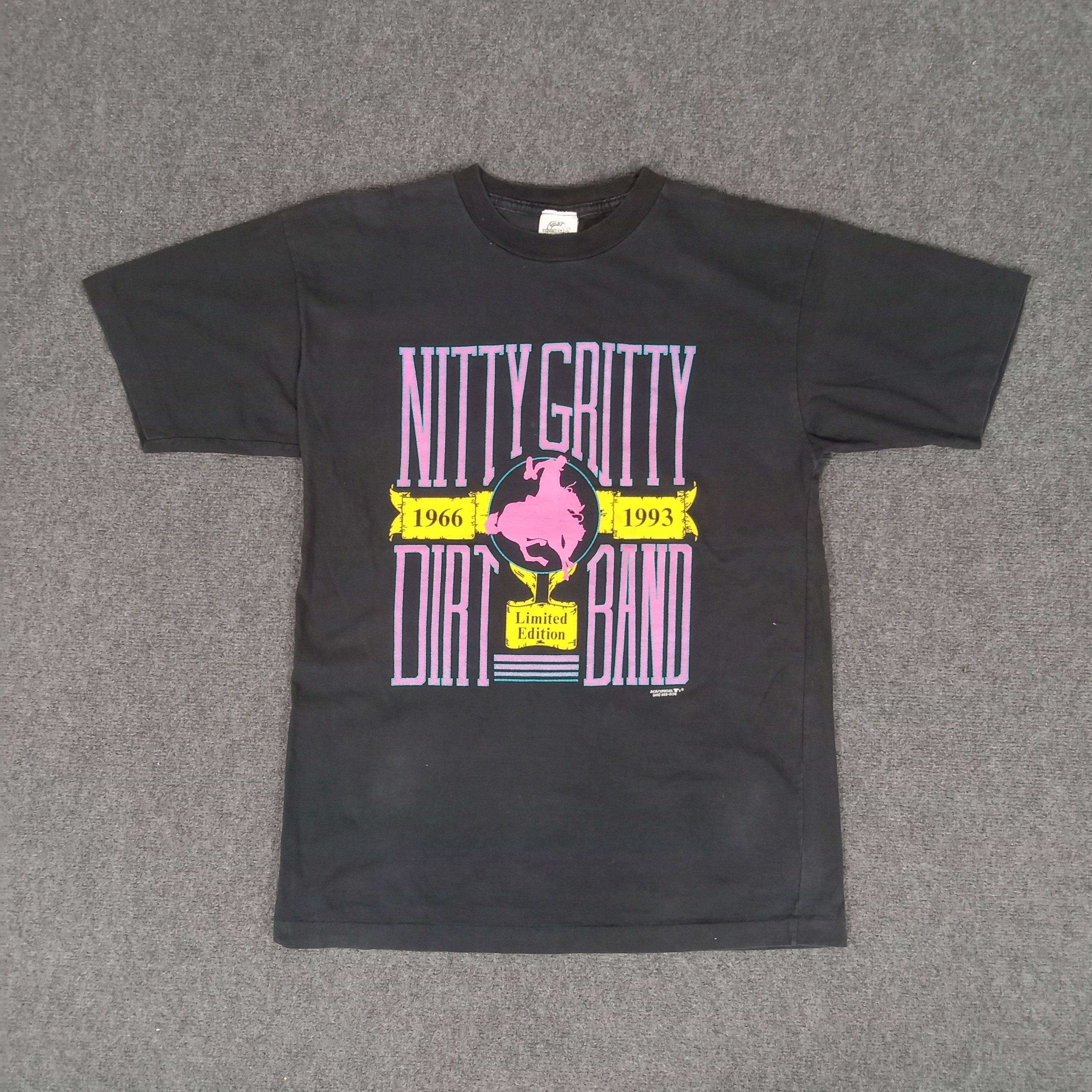 Band Tees × Vintage Nitty Gretty Dirt Band American Rock Tshirt Size US M / EU 48-50 / 2 - 1 Thumbnail
