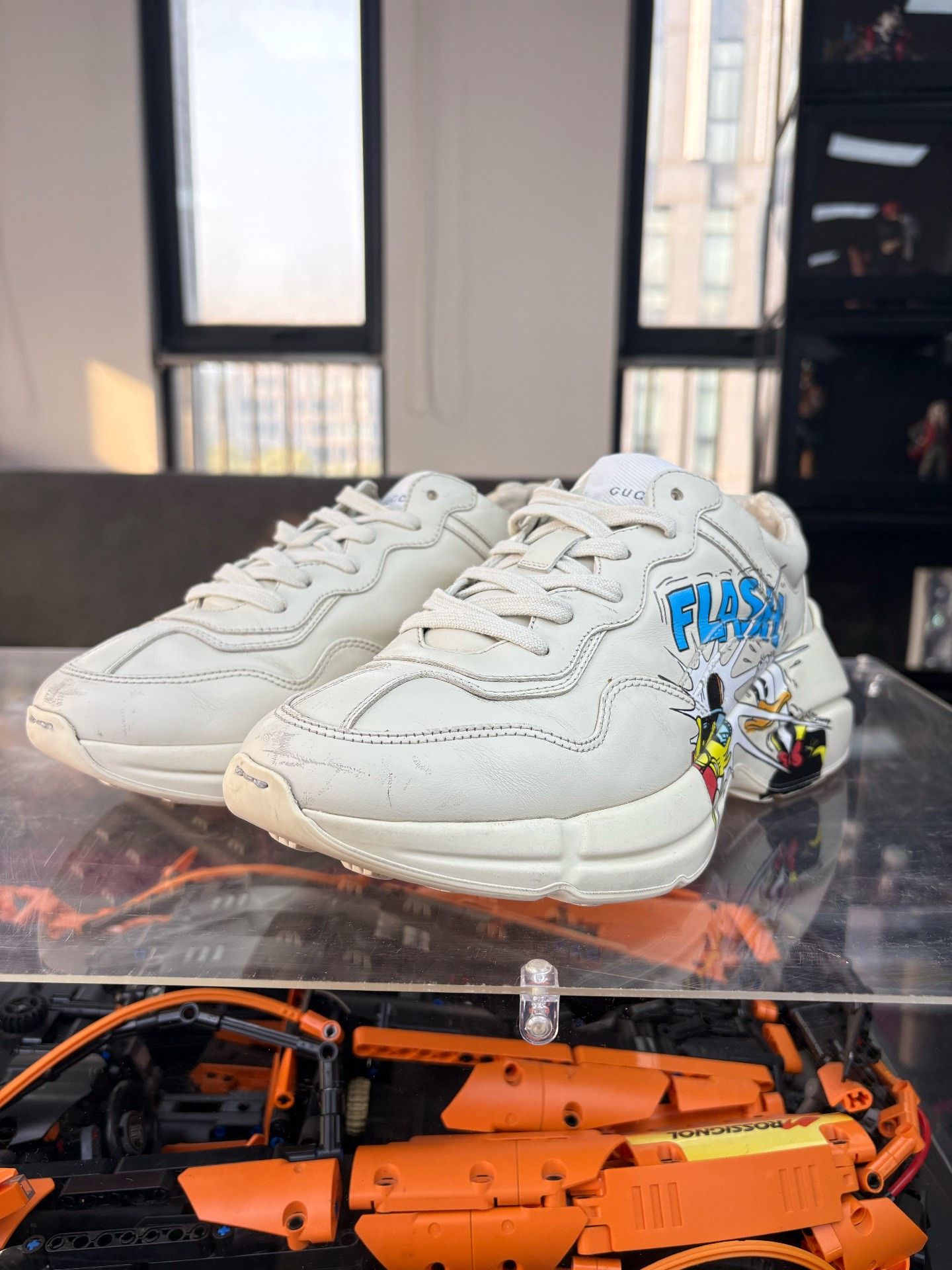 Gucci Gucci Collab Lowtop Sneakers 6.5 Men Size US 6.5 / EU 39-40 - 1 Thumbnail
