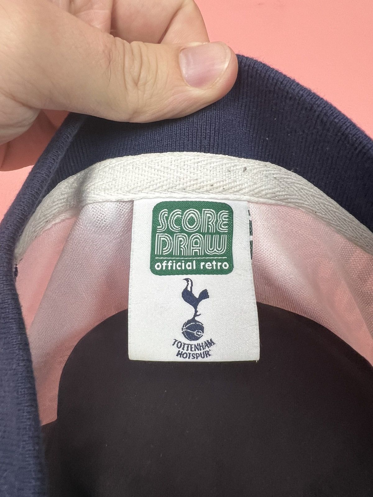 Other tottenham Score Draw soccer jersey footbal shirt 1995 1994 Size US L / EU 52-54 / 3 - 3 Thumbnail