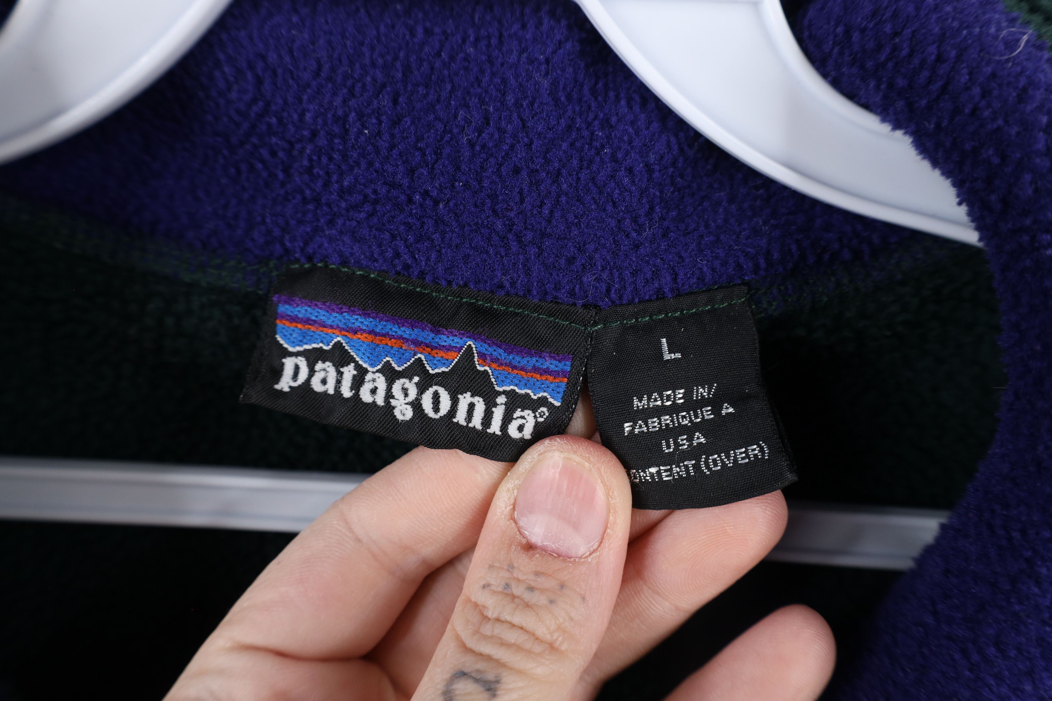 Patagonia × Vintage Vintage 90s Patagonia Synchilla Full Zip Fleece Vest Jacket Size US L / EU 52-54 / 3 - 8 Thumbnail