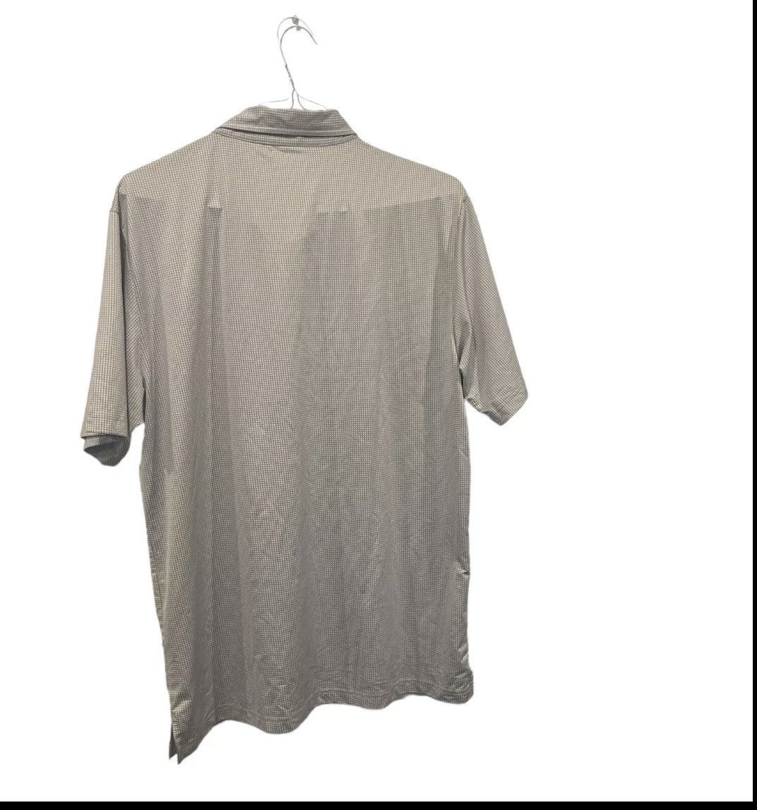 TravisMathew Travis Mathew Polo Shirt Men's XL White Gray Check Size US XL / EU 56 / 4 - 5 Thumbnail