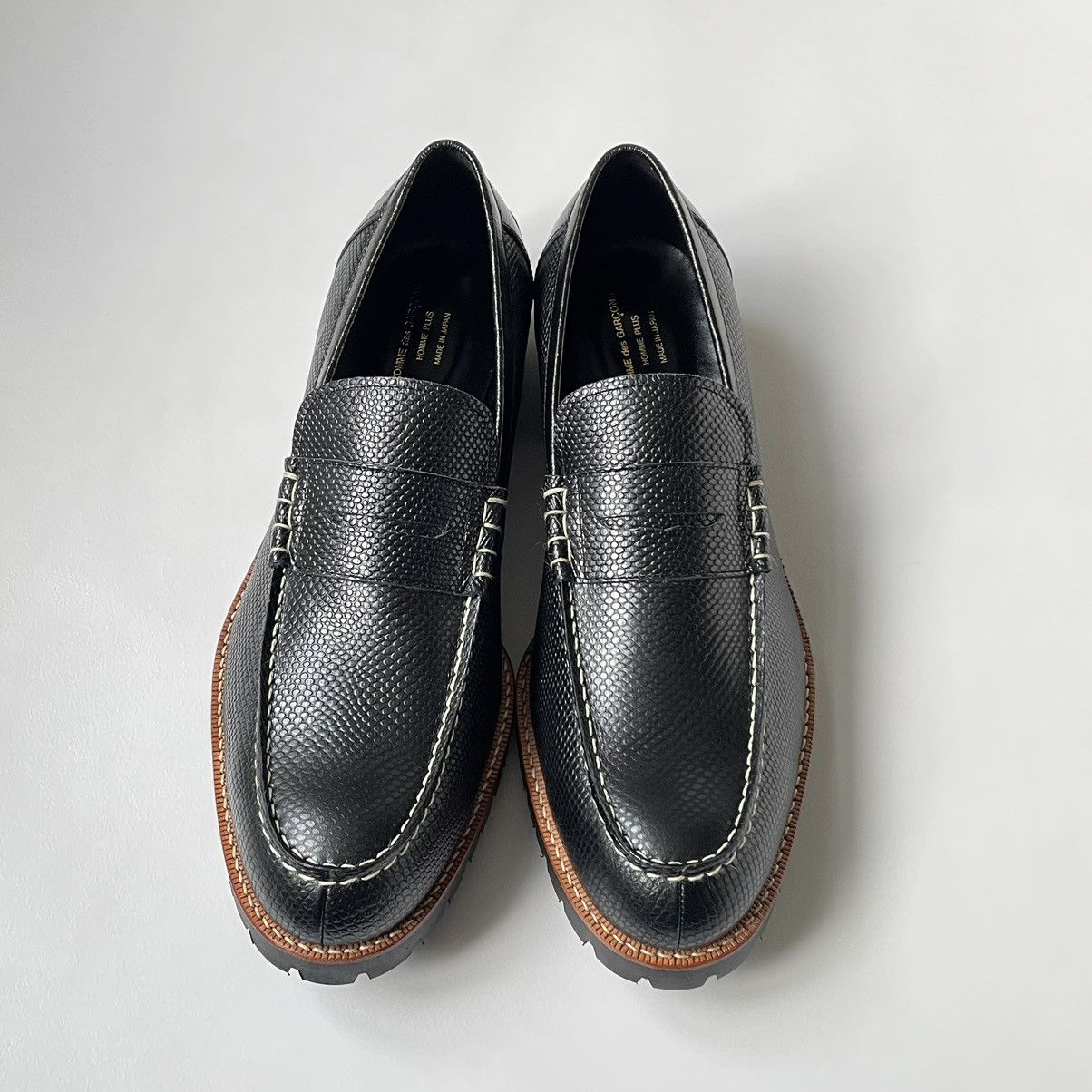COMME des GARCONS & HESCHUNG　リボンローファー COMME des GARCONS & HESCHUNG リボンローファー