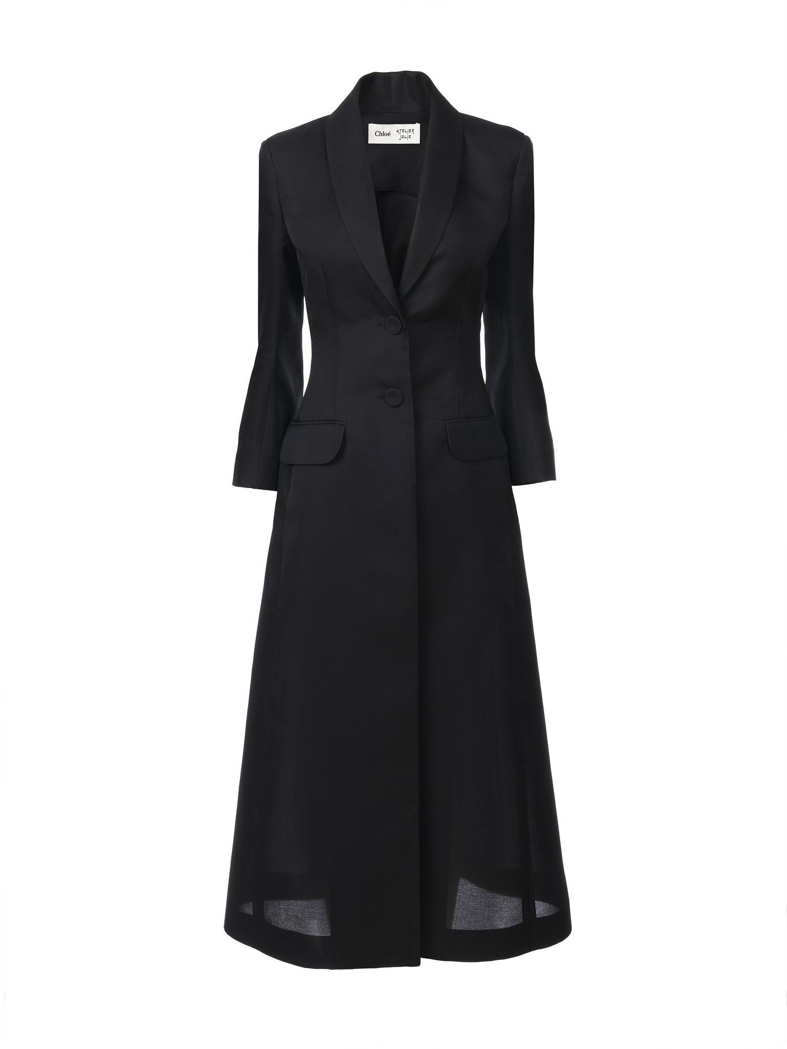Chloe o1loc1c0325 CHC24 Coat in Black Size S / US 4 / IT 40 - 1 Thumbnail