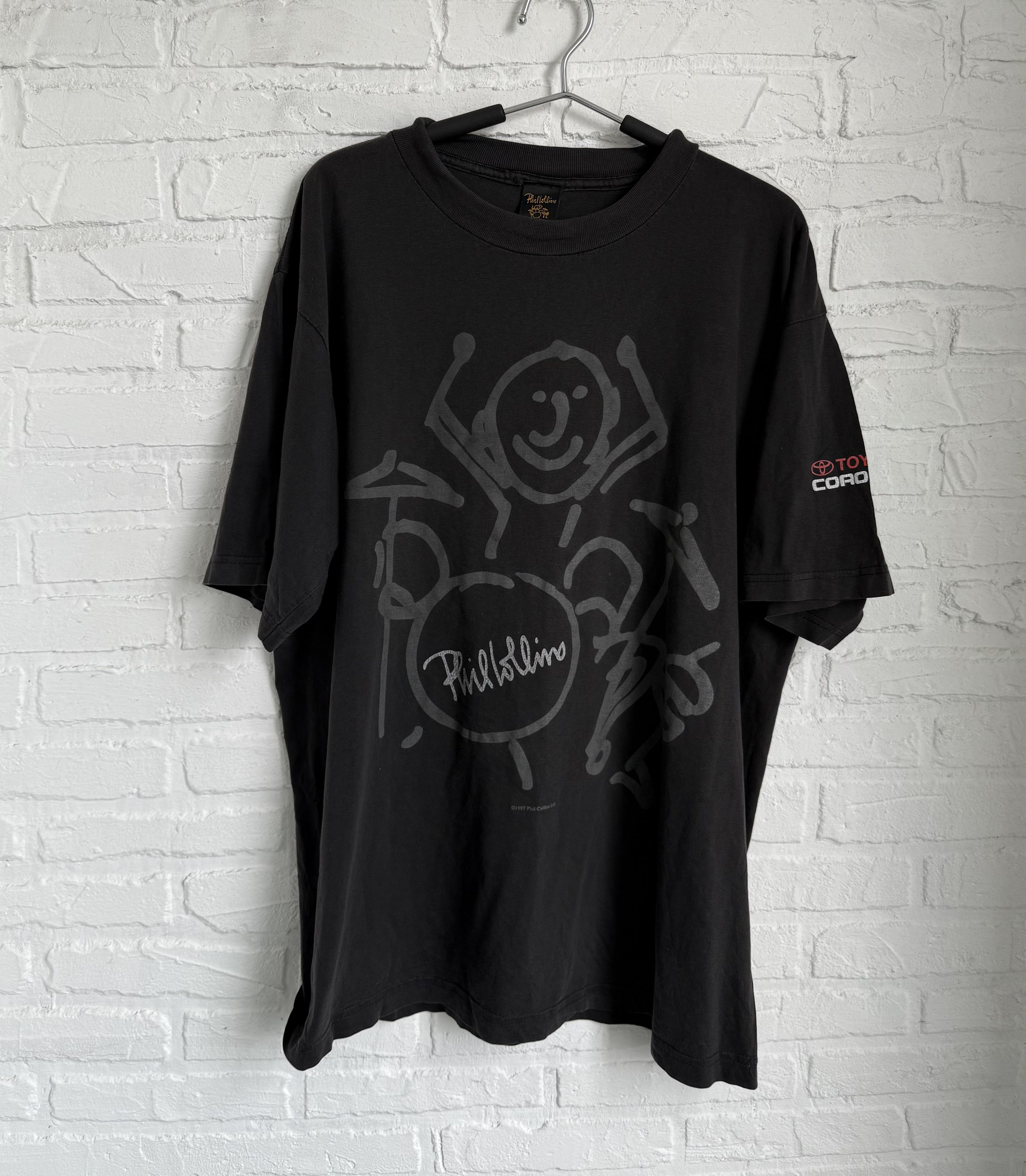 Band Tees × Vintage Vintage 1997 Phil collins tour t-shirt Size US L / EU 52-54 / 3 - 1 Thumbnail