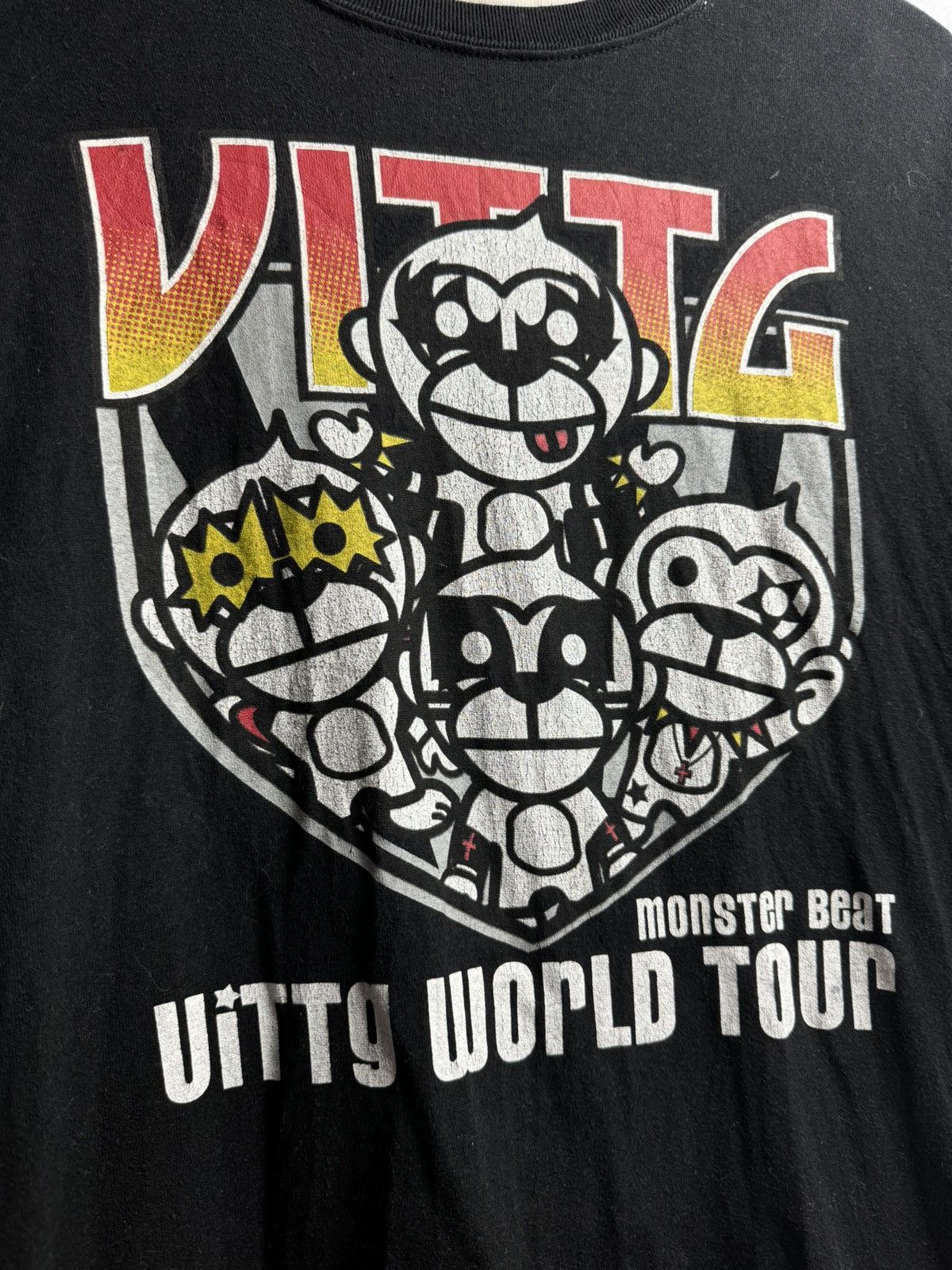 Band Tees × Hysteric Glamour × Japanese Brand Japanese Uittg Baby Kiss World Tour Long Sleeve Size US M / EU 48-50 / 2 - 5 Thumbnail