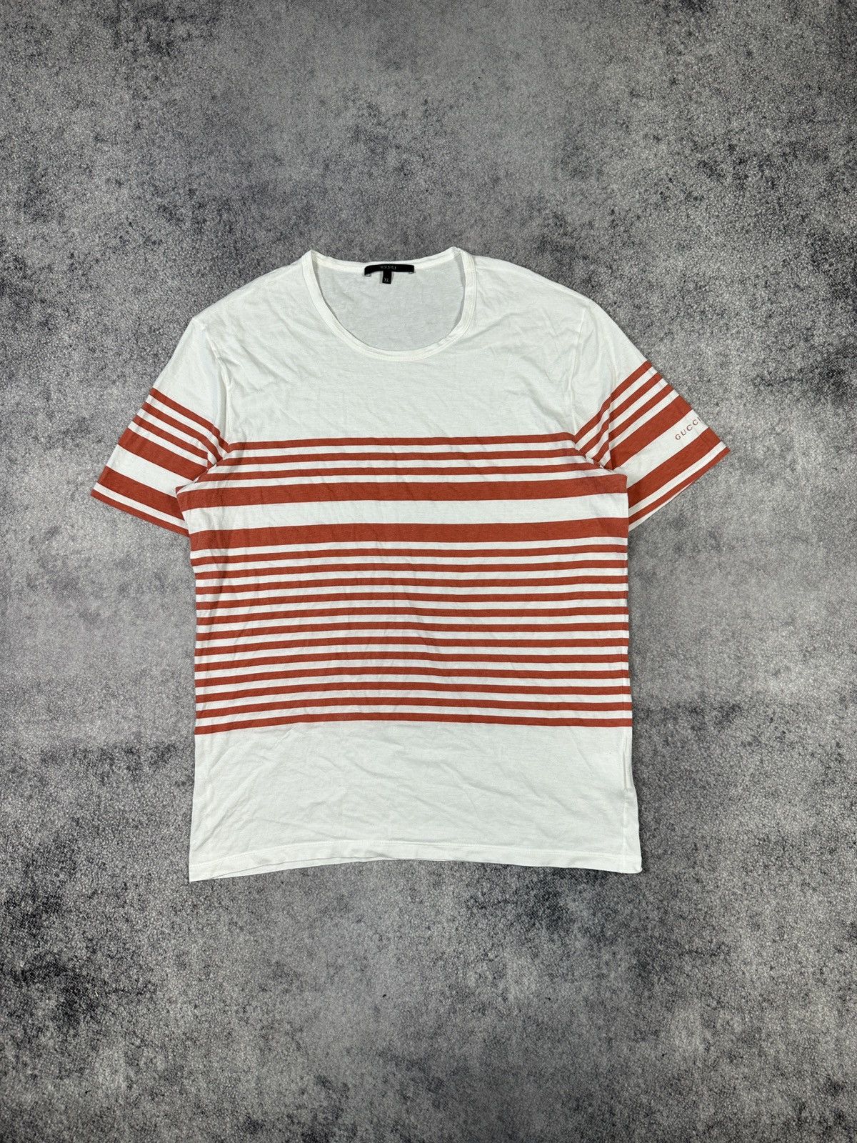 Vintage Gucci T-shirt Rare Luxury Designer Streetwear USA XL