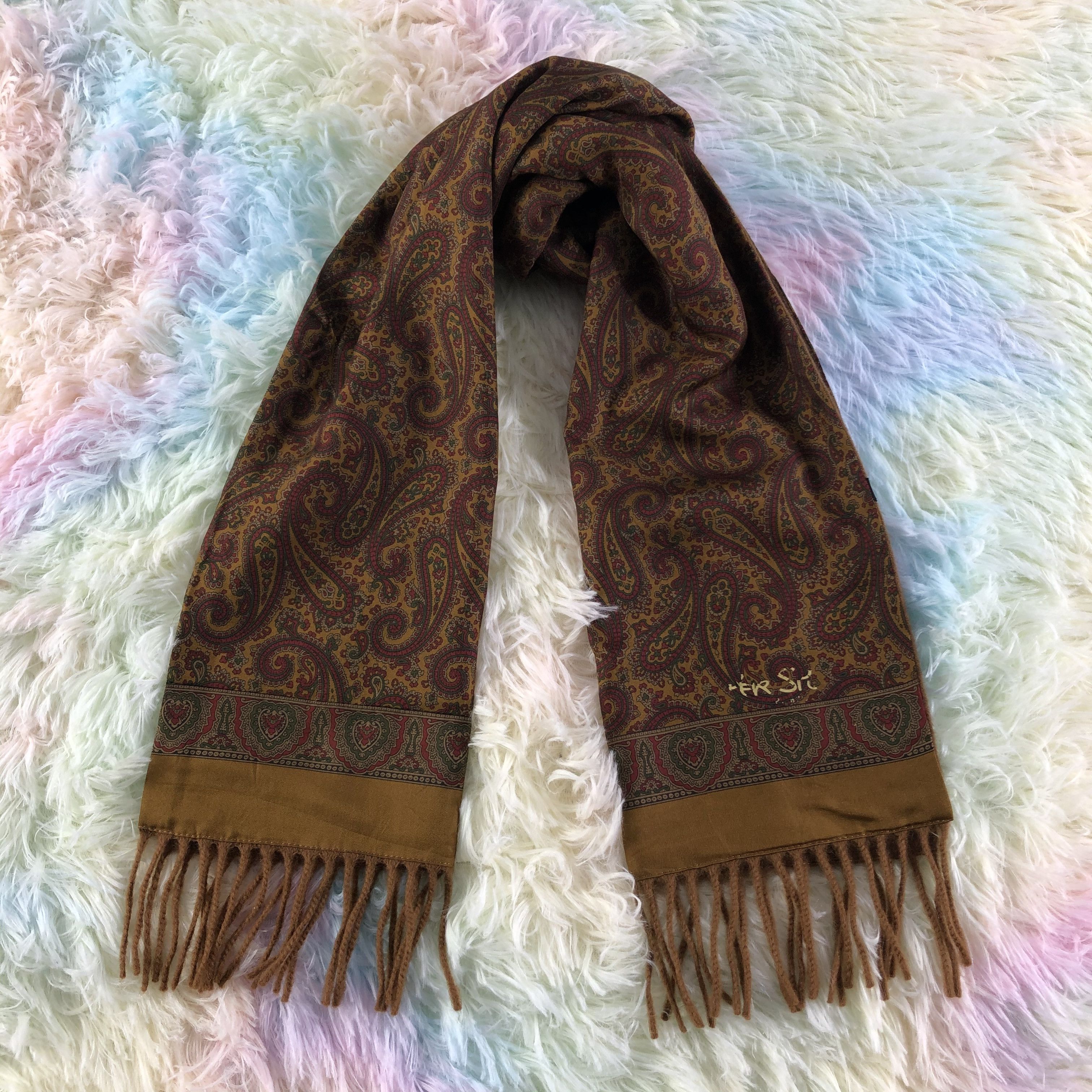 Vintage Scarf / Muffler / Neckwear - KM167 Size ONE SIZE - 1 Thumbnail