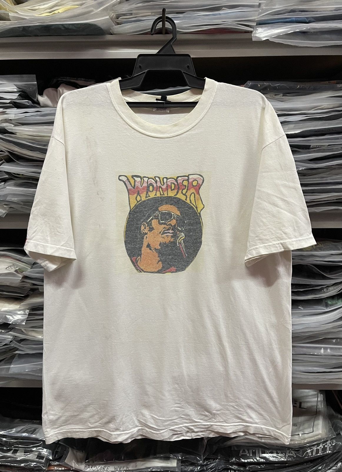 Vintage Vintage Stevie Wonder 73🔥🔥🔥 Size US XL / EU 56 / 4 - 1 Thumbnail
