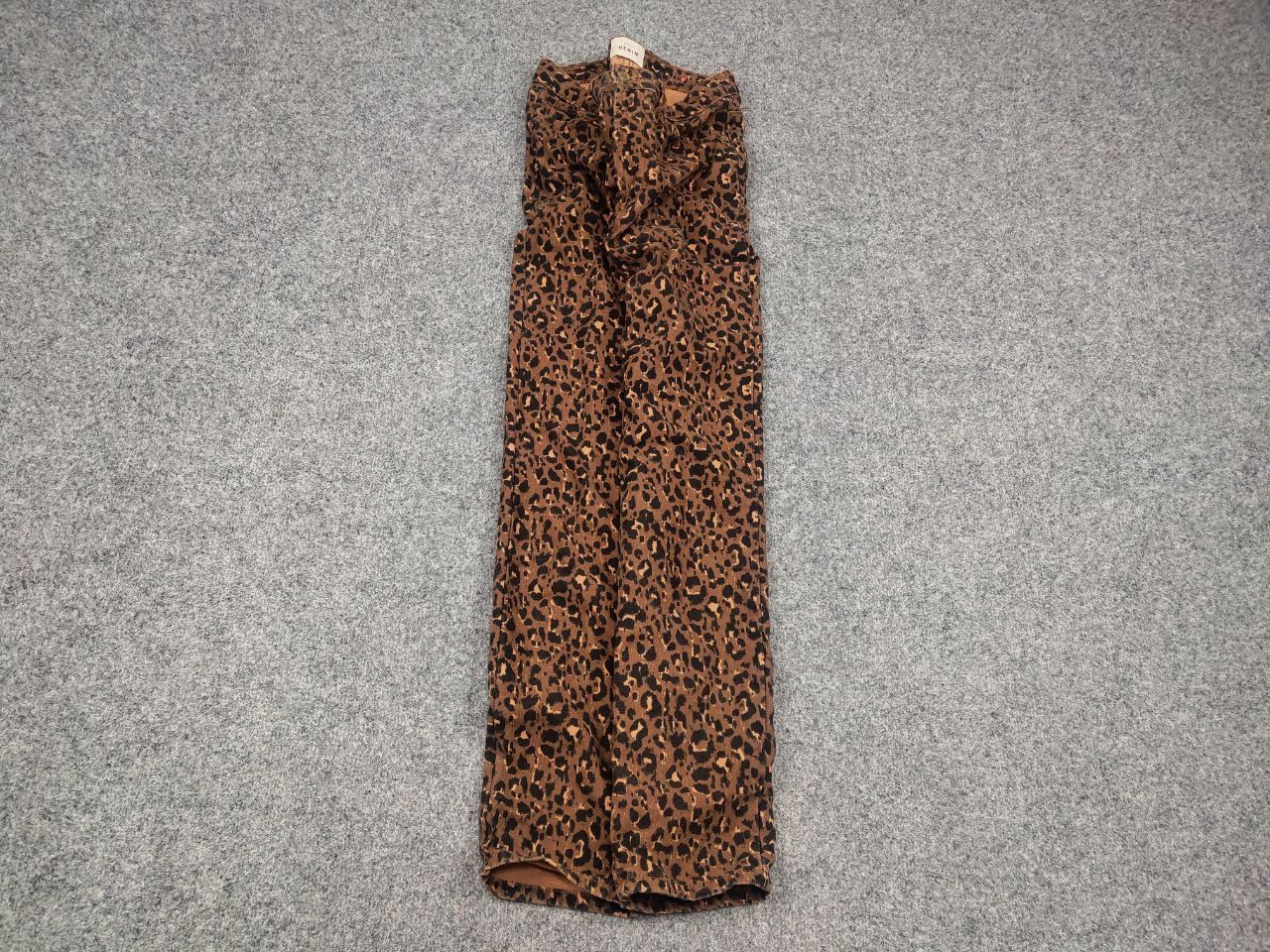 Sezane Sezane France Design Art Leopard brown Denim Ankle Jeans Size 27" / US 4 / IT 40 - 2 Thumbnail