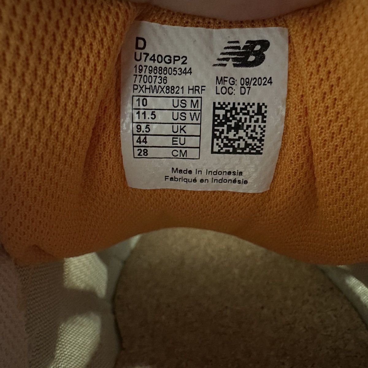 New Balance CNCPTS / New Balance 740 Saignée Size US 10 / EU 43 - 6 Thumbnail